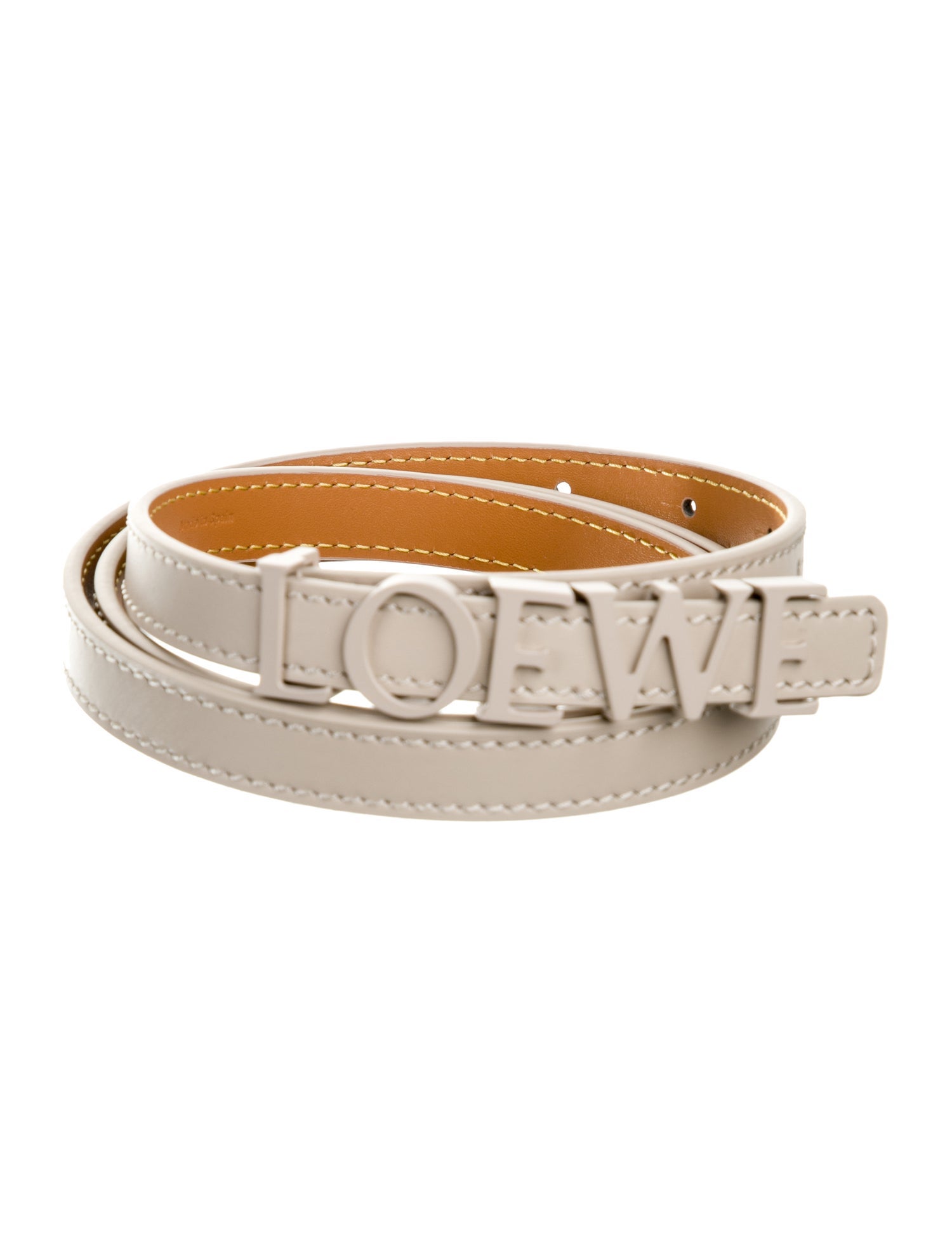 Loewe Skinny Leather Belt