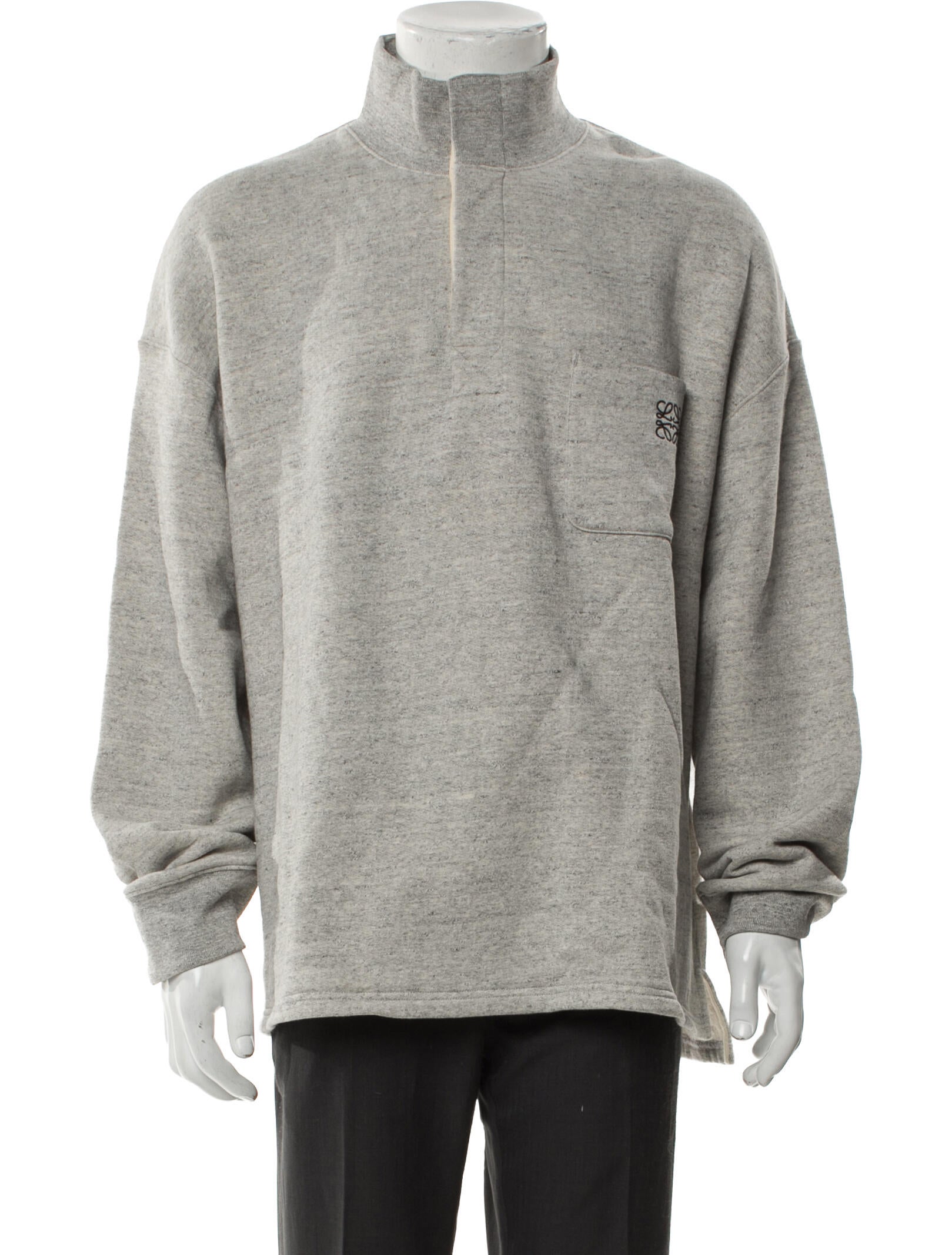 Loewe Turtleneck Long Sleeve Polo Sweater