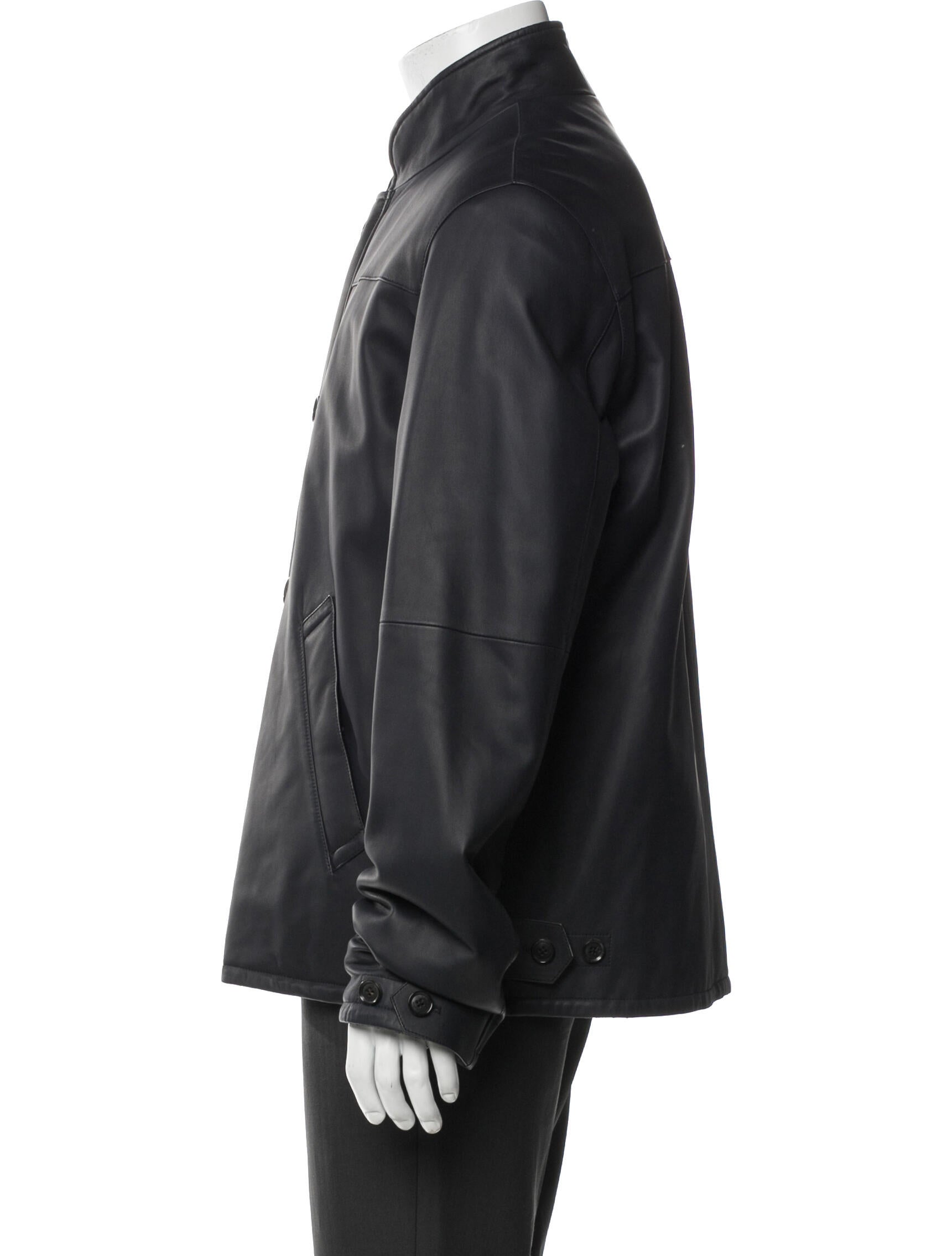 Loewe Late 2000's - Early 2010's Signature Logo Bomber Jacket