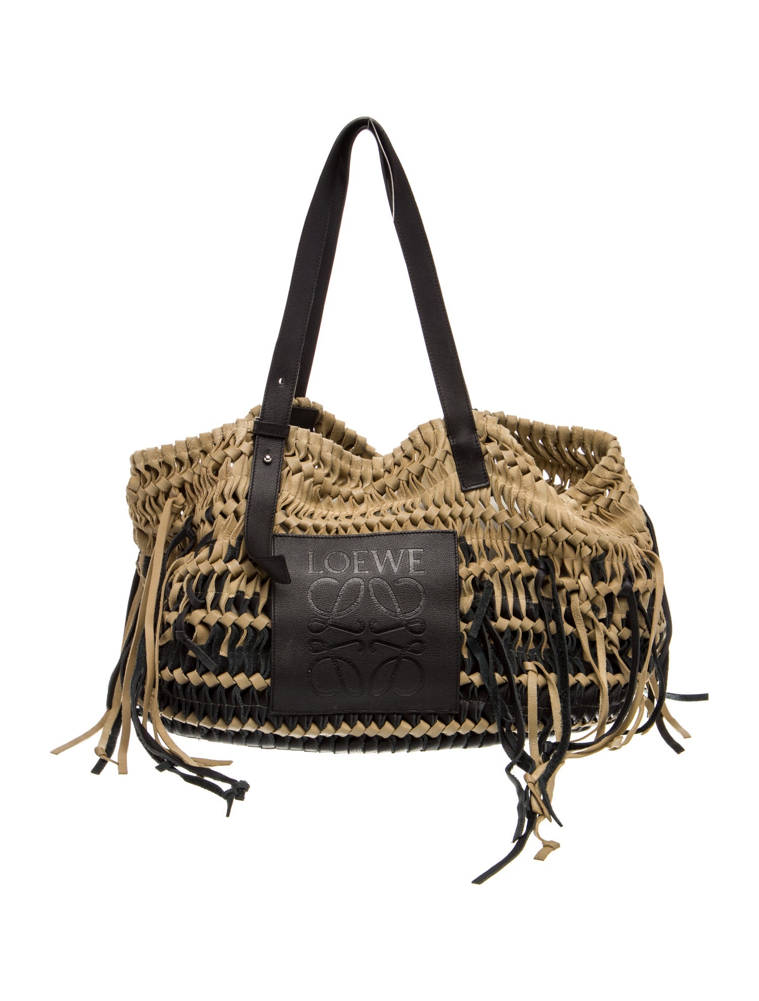 Loewe Leather Top Handle Bag