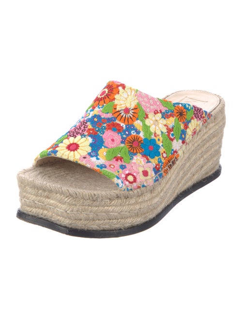 Loewe Jute Printed Espadrilles