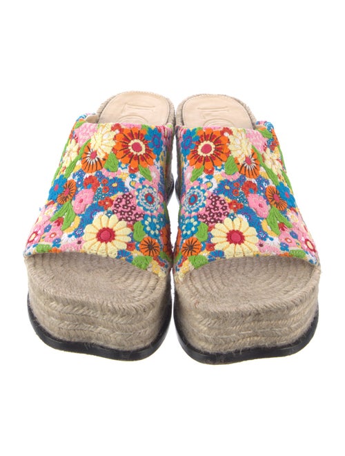 Loewe Jute Printed Espadrilles