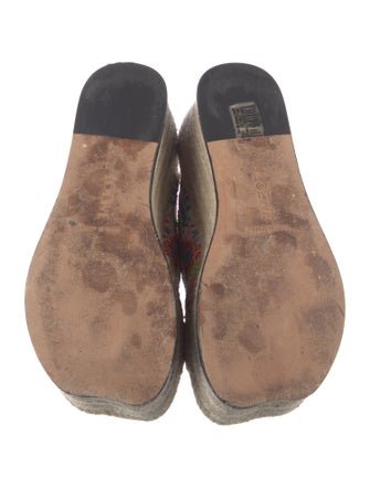 Loewe Jute Printed Espadrilles