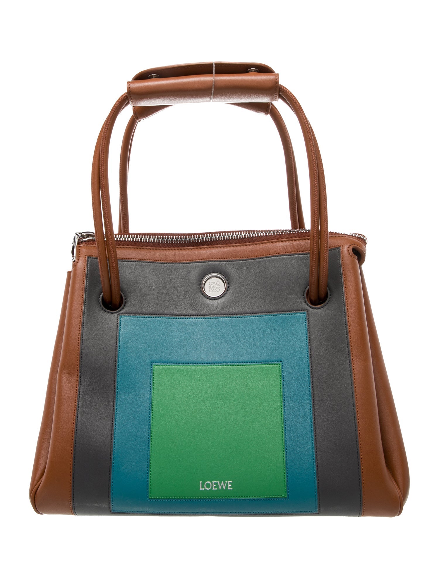 Loewe Leather x Josef Albers Madrid Medium 2025