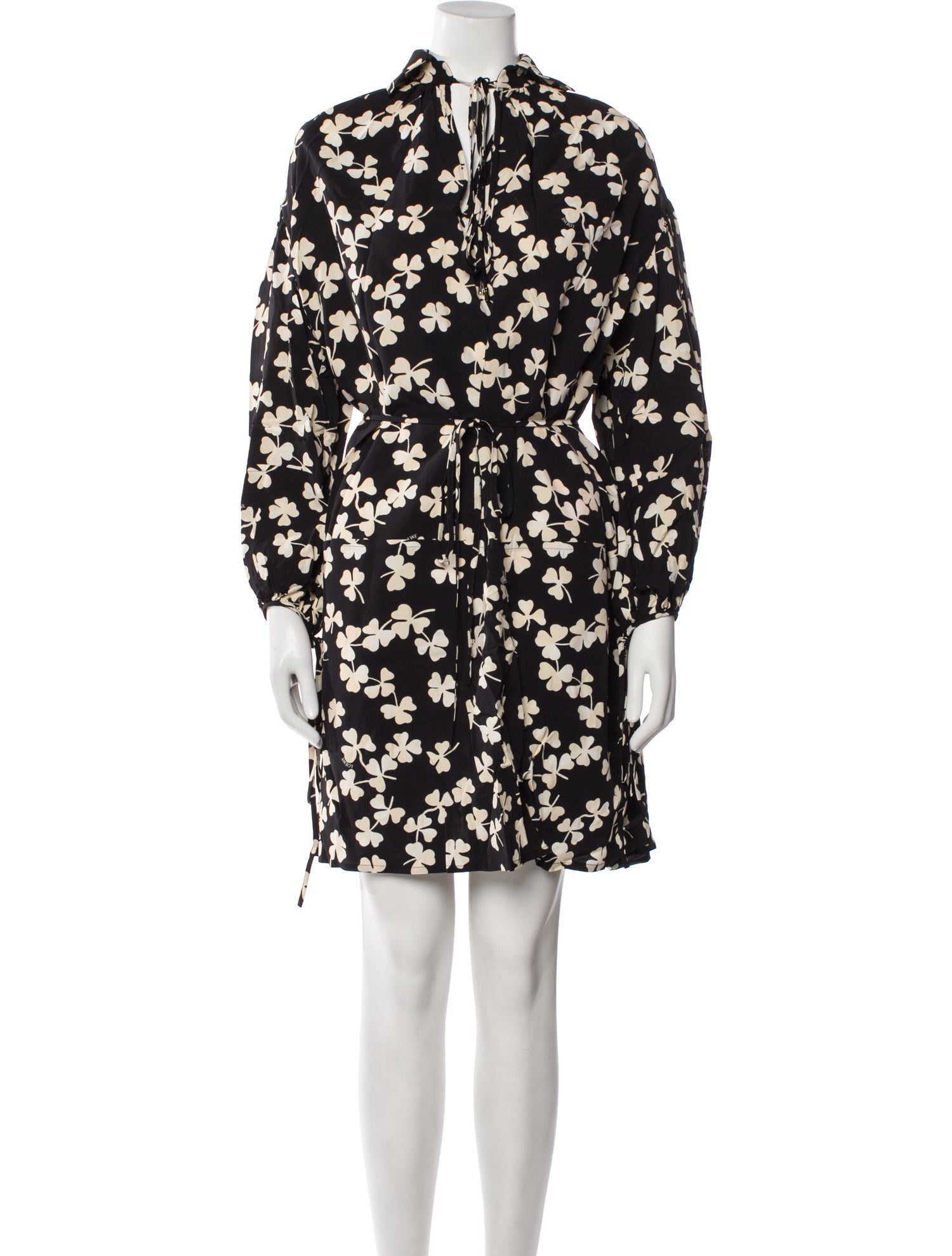 Loewe Floral Print Mini Dress