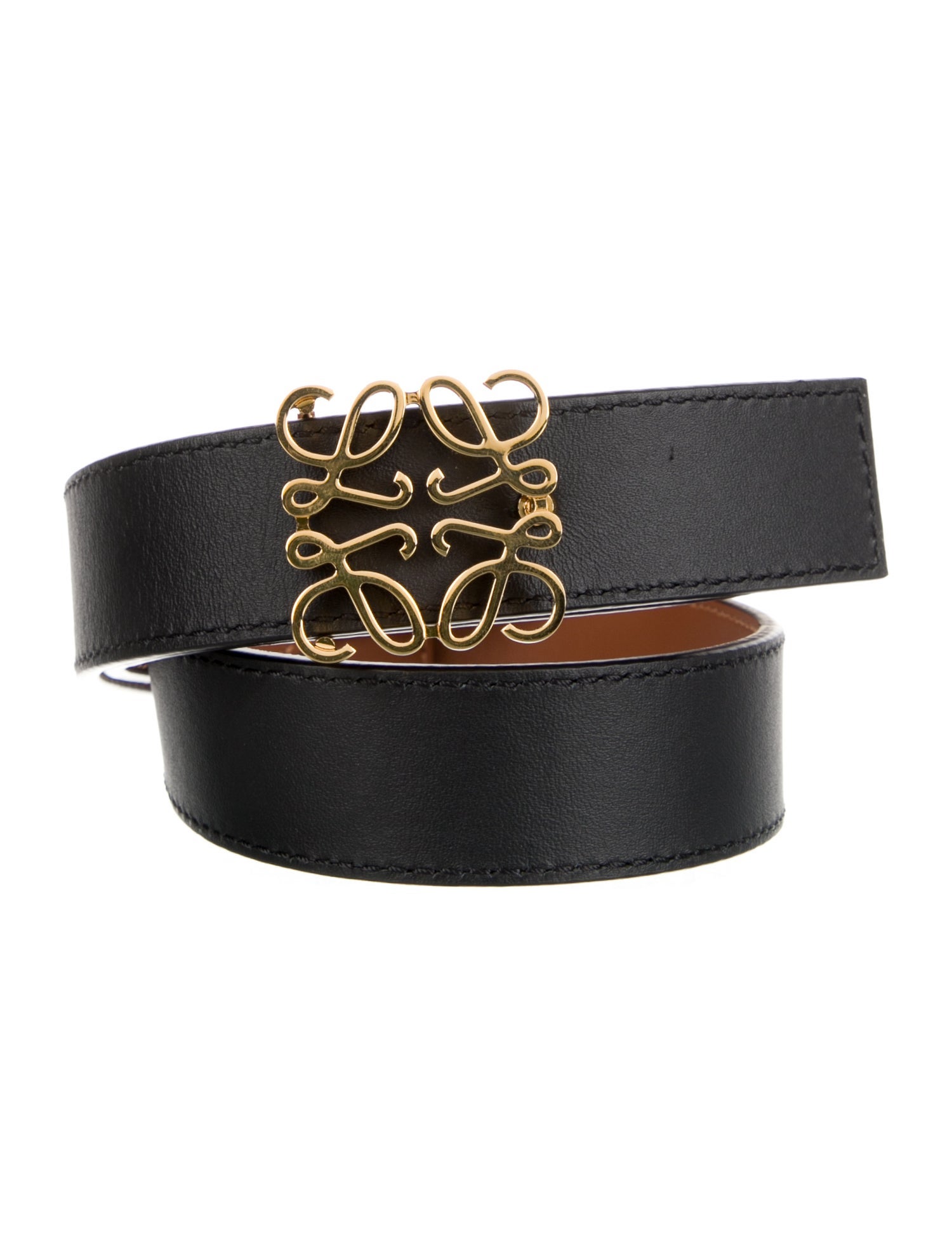 Loewe Skinny Leather Belt