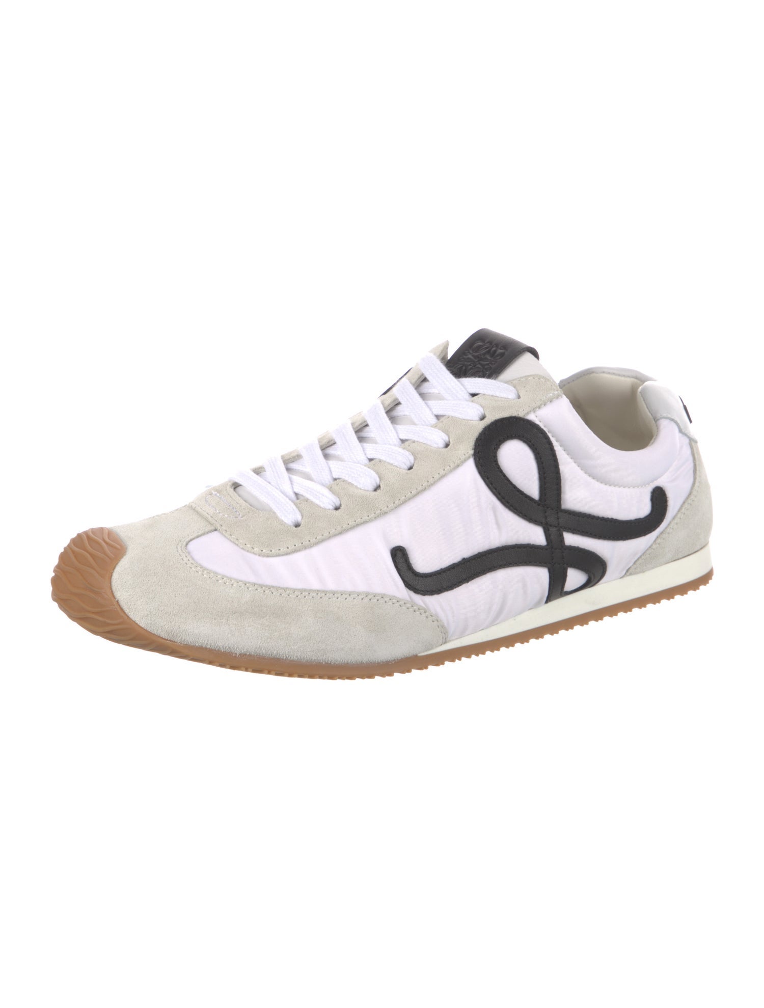 Loewe Suede Printed Athletic Sneakers