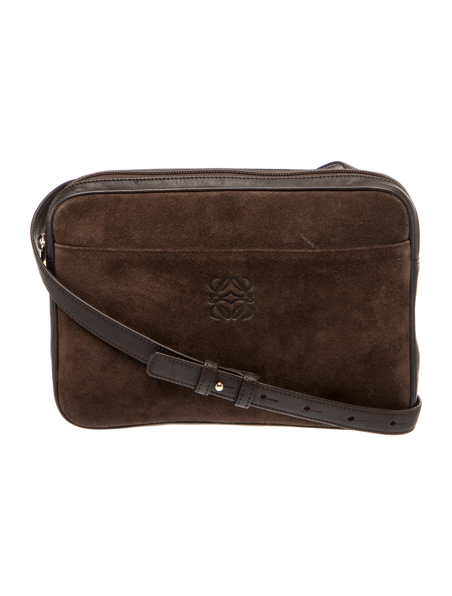 Loewe Suede Crossbody Bag Vintage