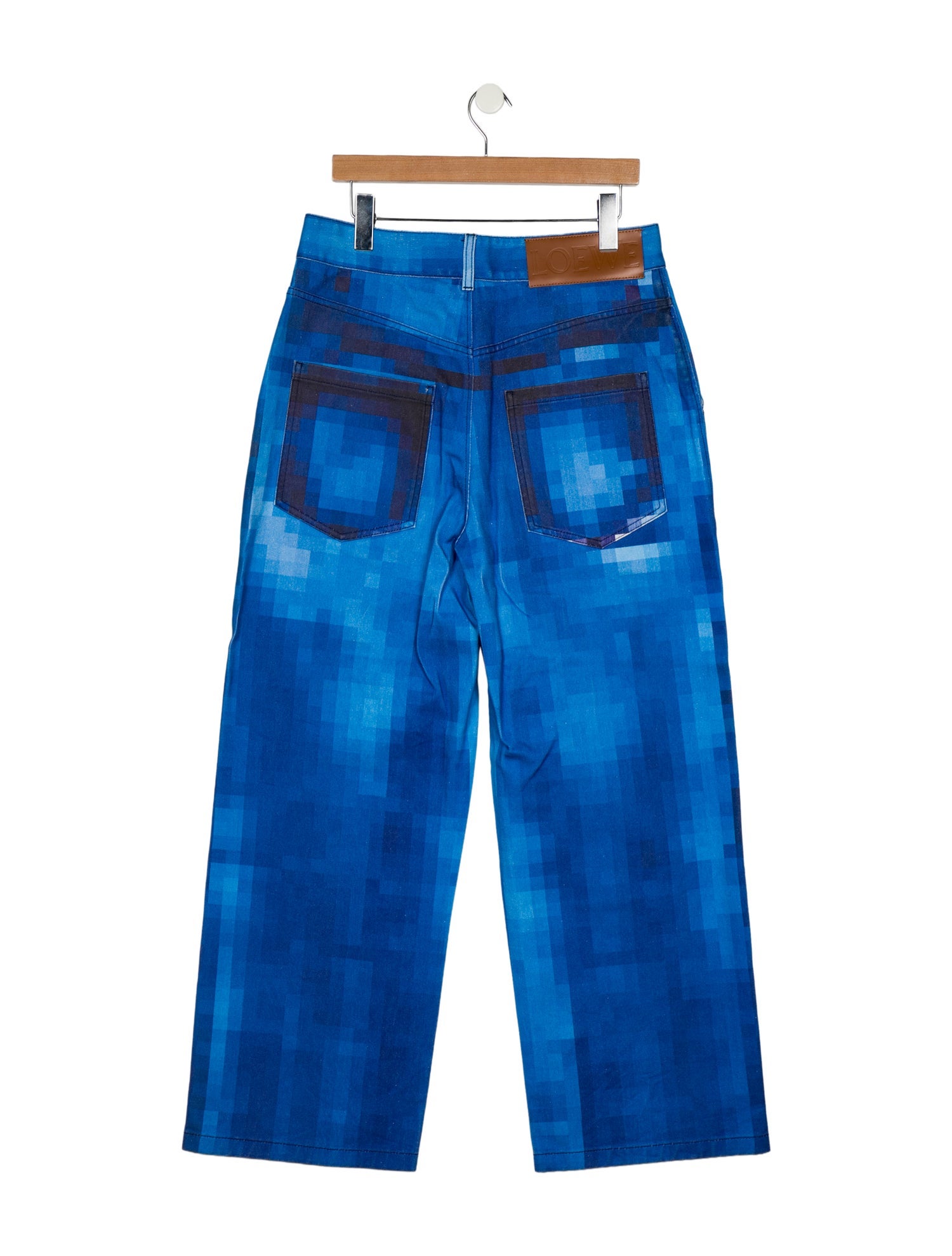 Loewe High-Rise Wide Leg Jeans