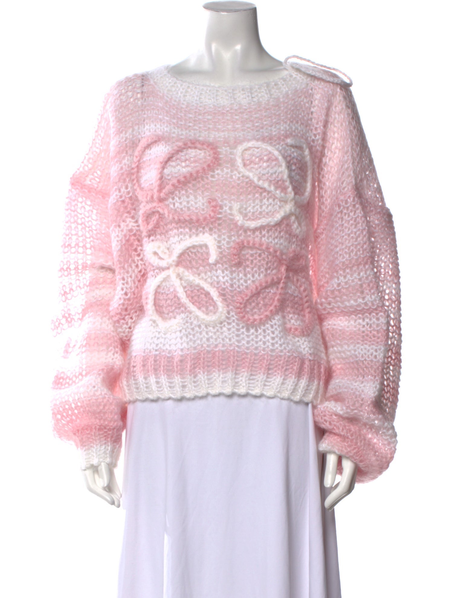 Loewe Anagram Mohair Sweater w/ Tags