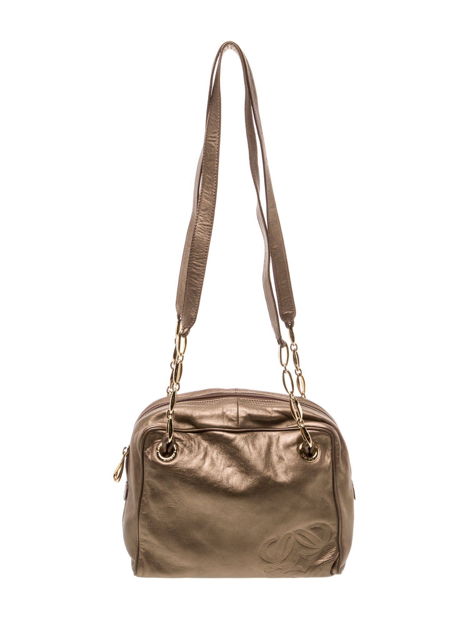 Loewe Leather Shoulder Bag Vintage