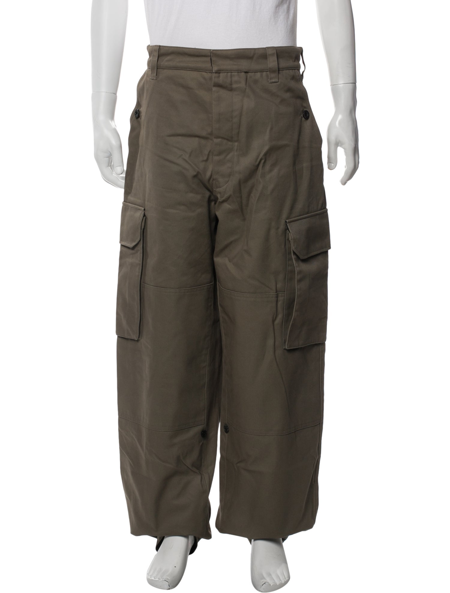 Loewe Calfskin Cargo Pants
