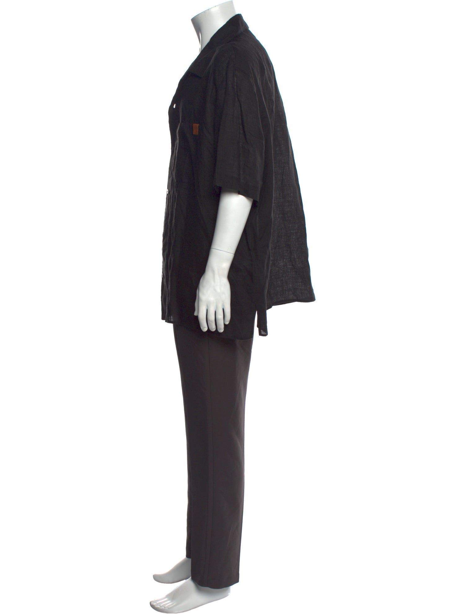 Loewe Paula's Ibiza Signature Logo Linen Shirt