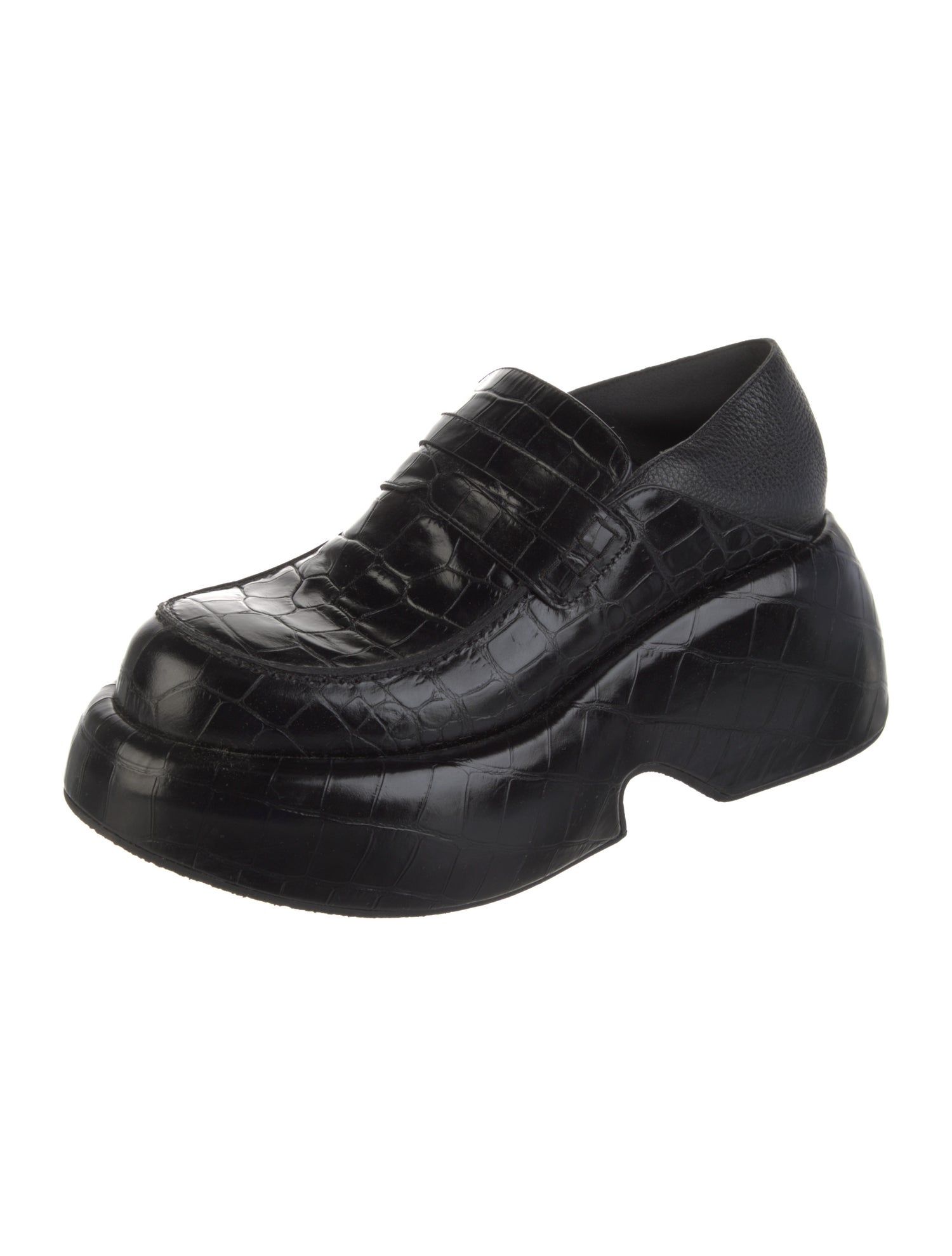 Loewe Embossed Leather Sneakers