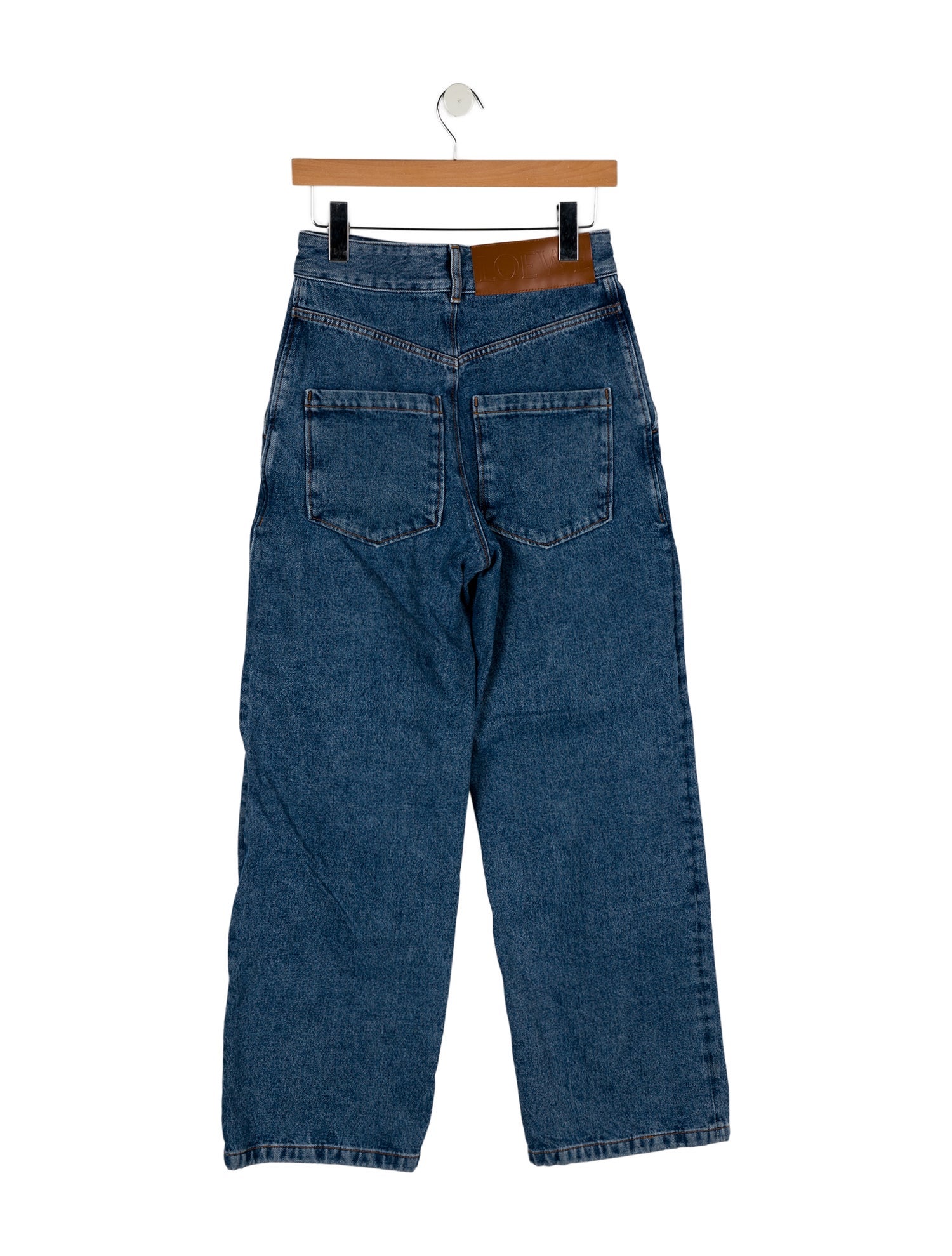 Loewe Anagram Wide Leg Jeans