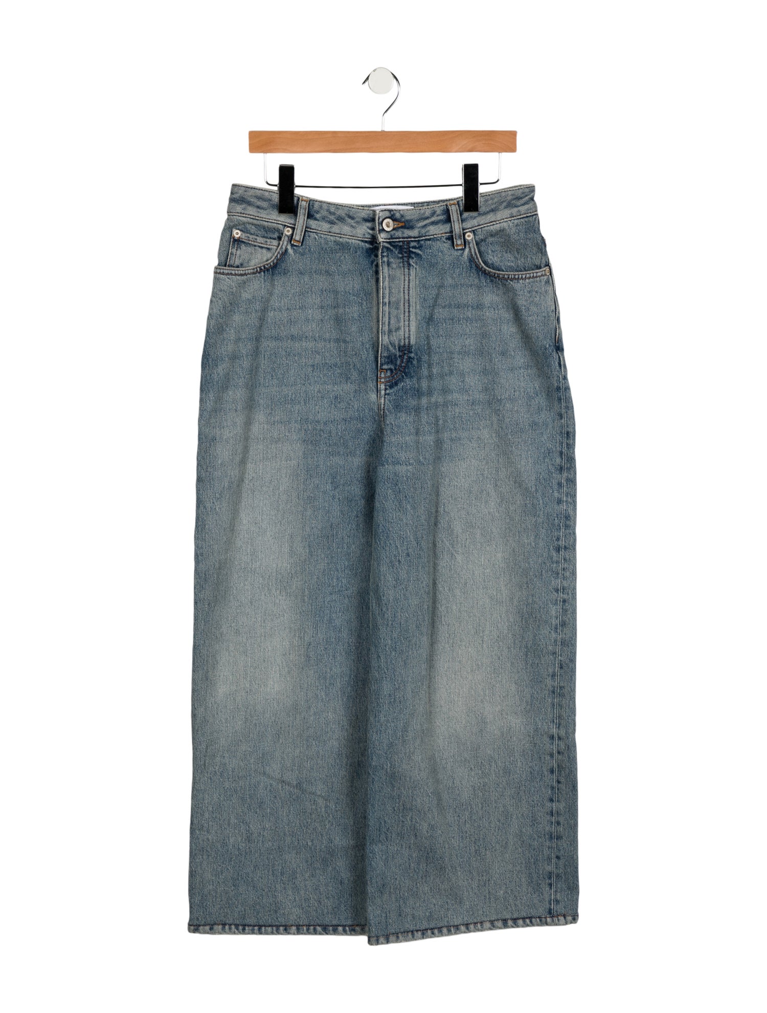 Loewe High-Rise Wide Leg Jeans