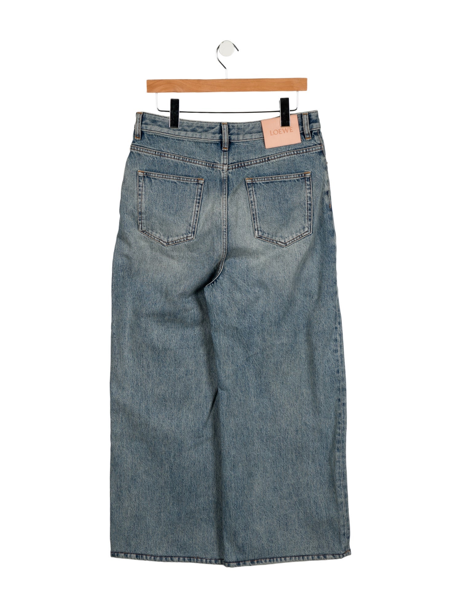 Loewe High-Rise Wide Leg Jeans