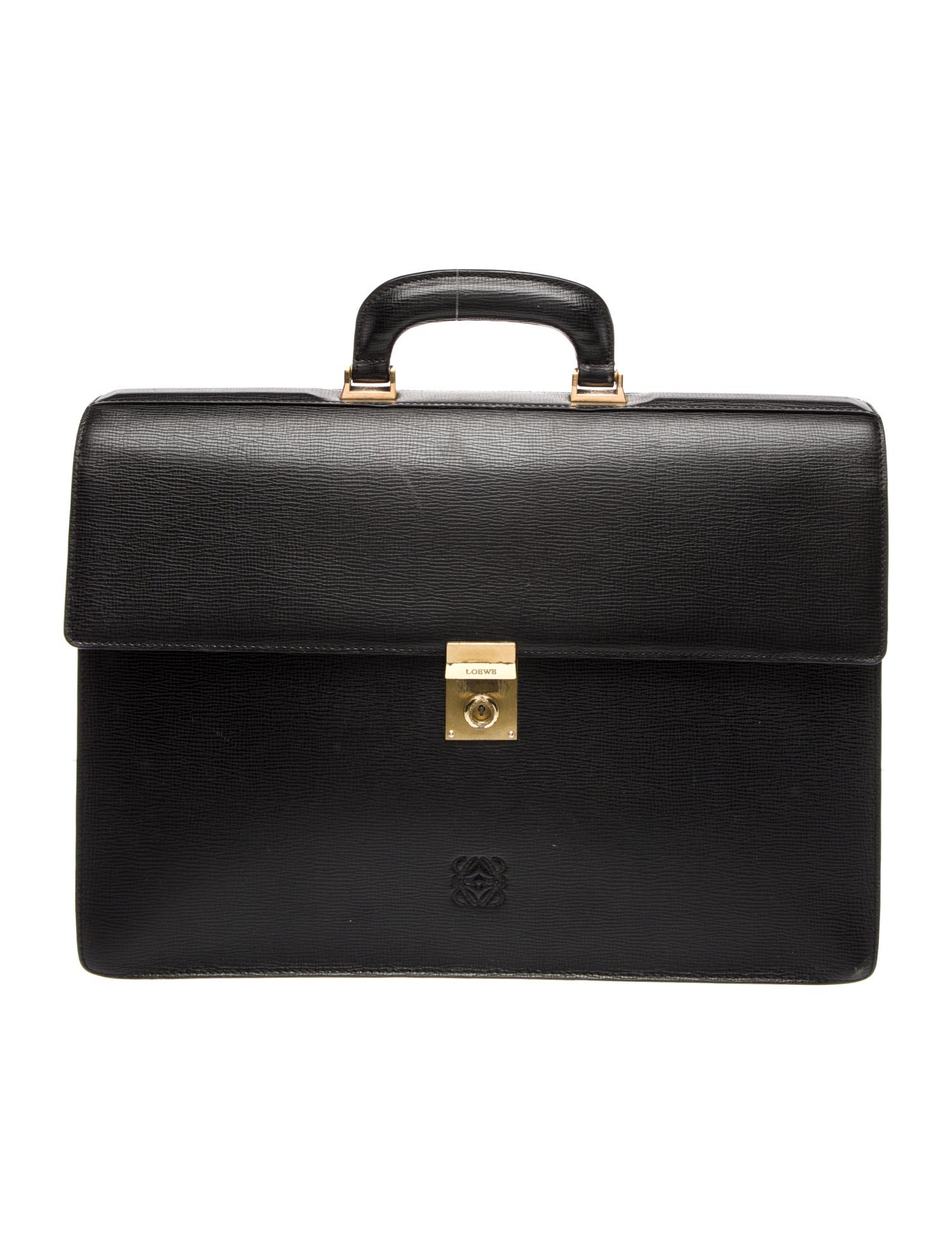 Loewe Leather Briefcase Vintage