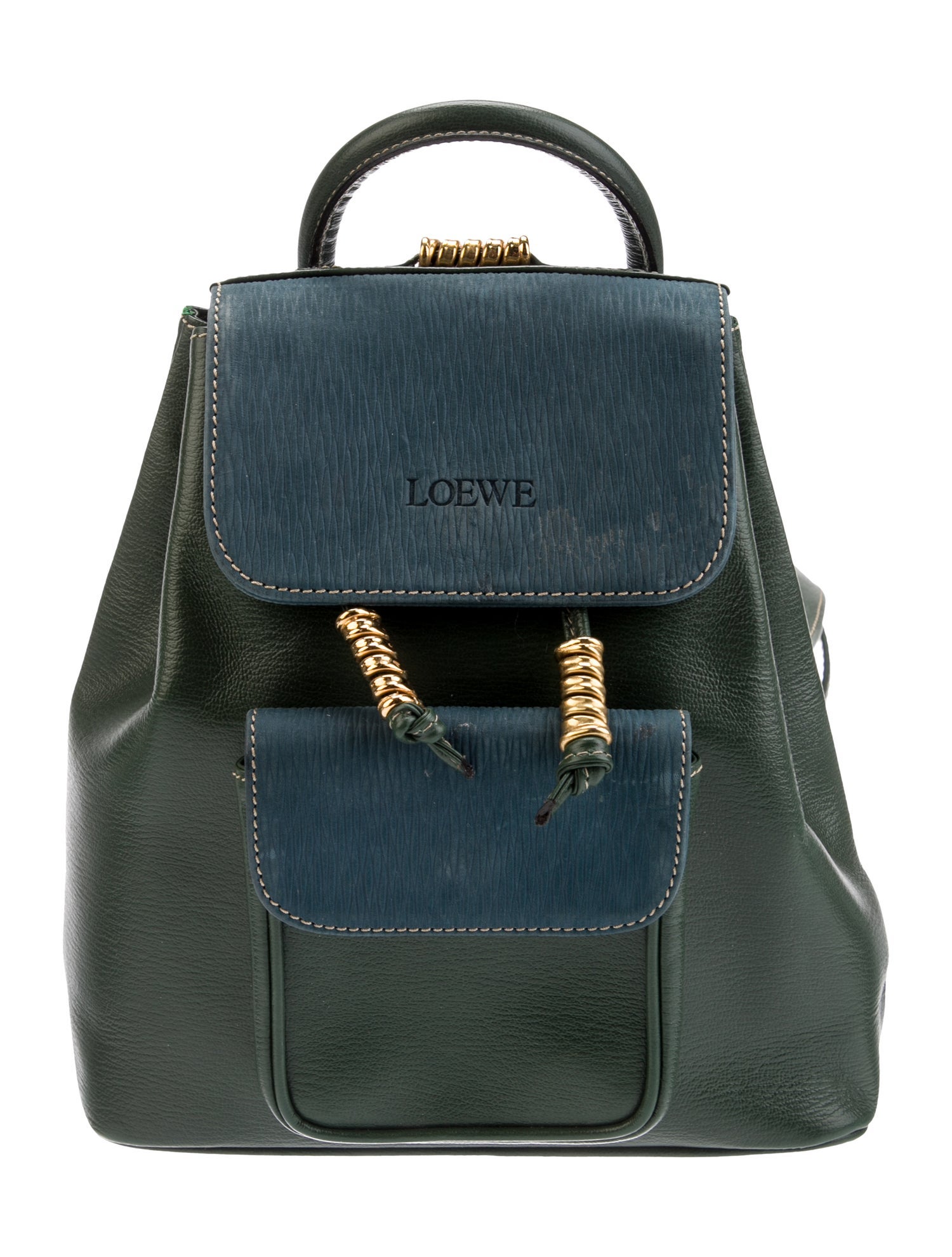 Loewe Leather Backpack