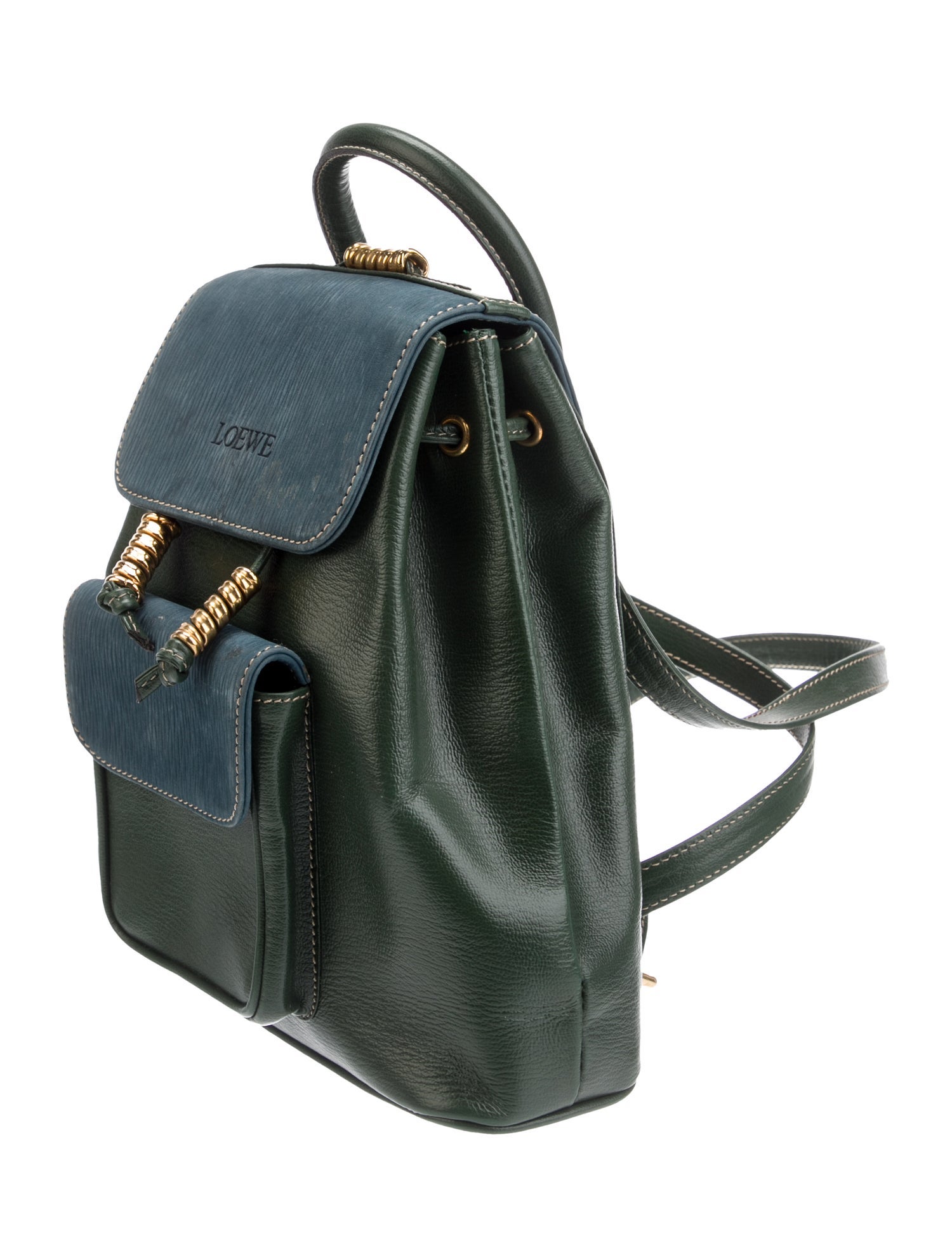 Loewe Leather Backpack