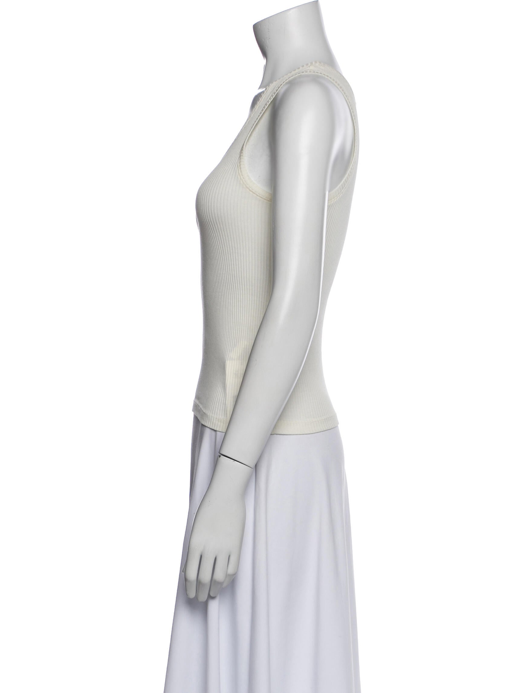 Loewe Silk Scoop Neck Top