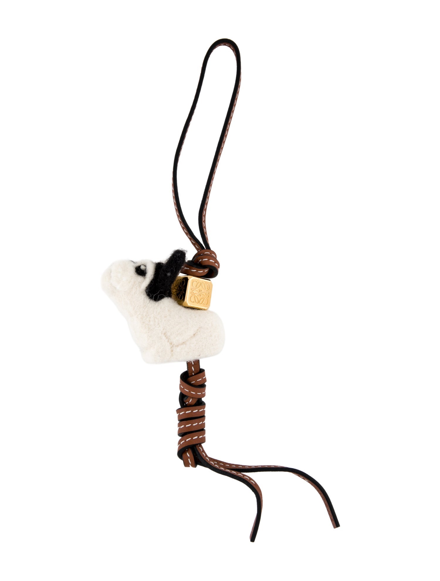 Loewe Loewe Felt Puppy Charm w/ Tags