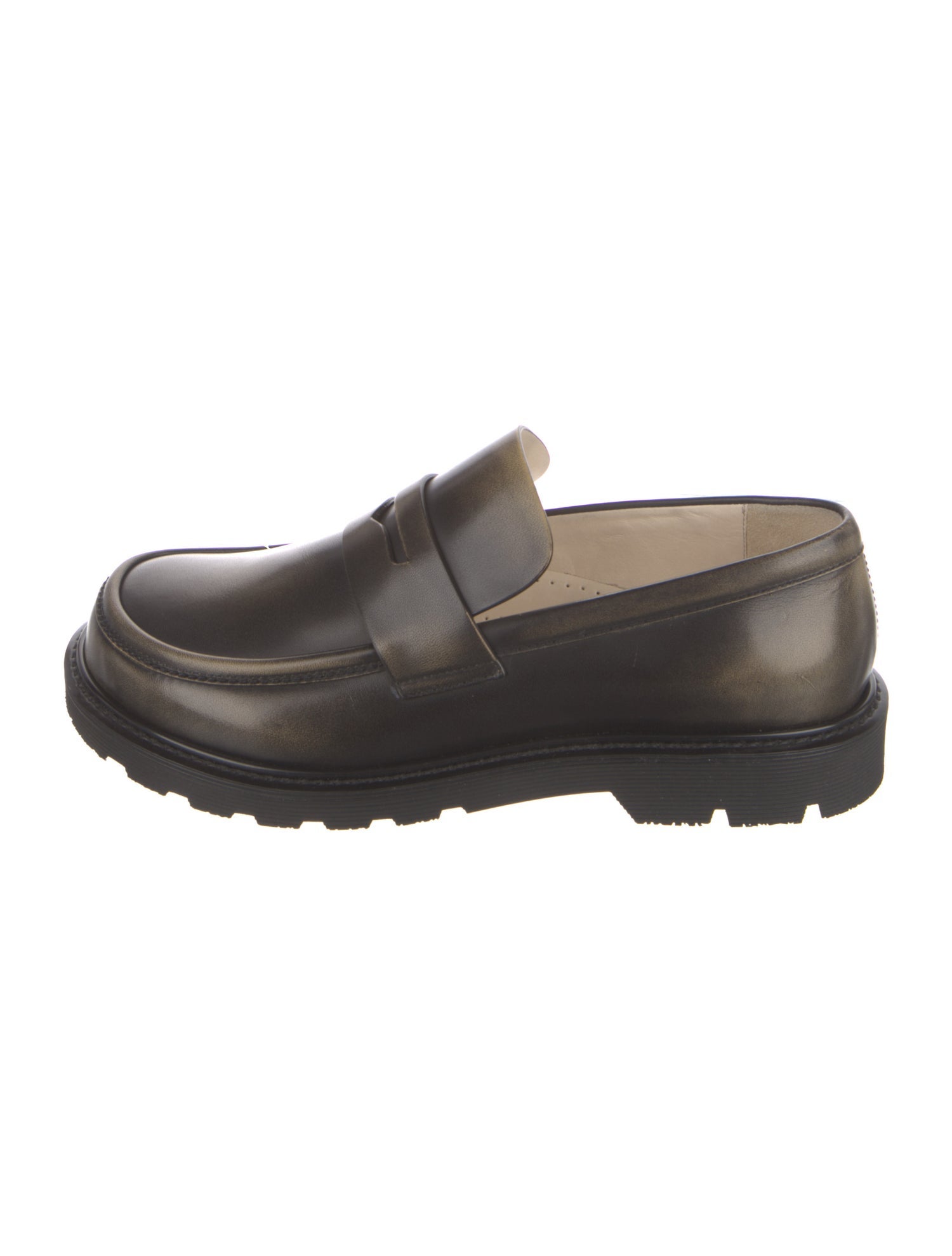 Loewe Leather Loafers