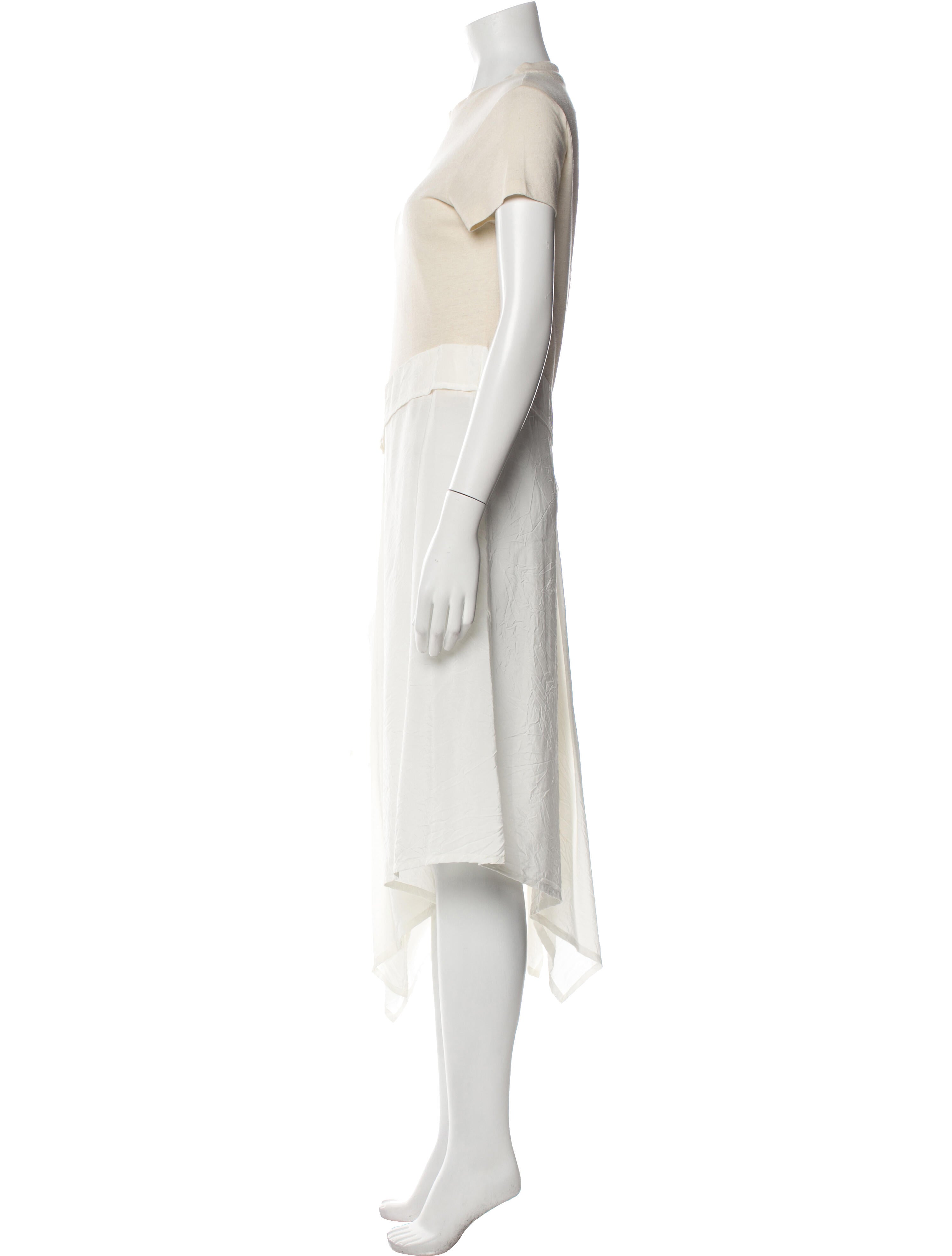 Loewe Asymmetrical Midi Length Dress