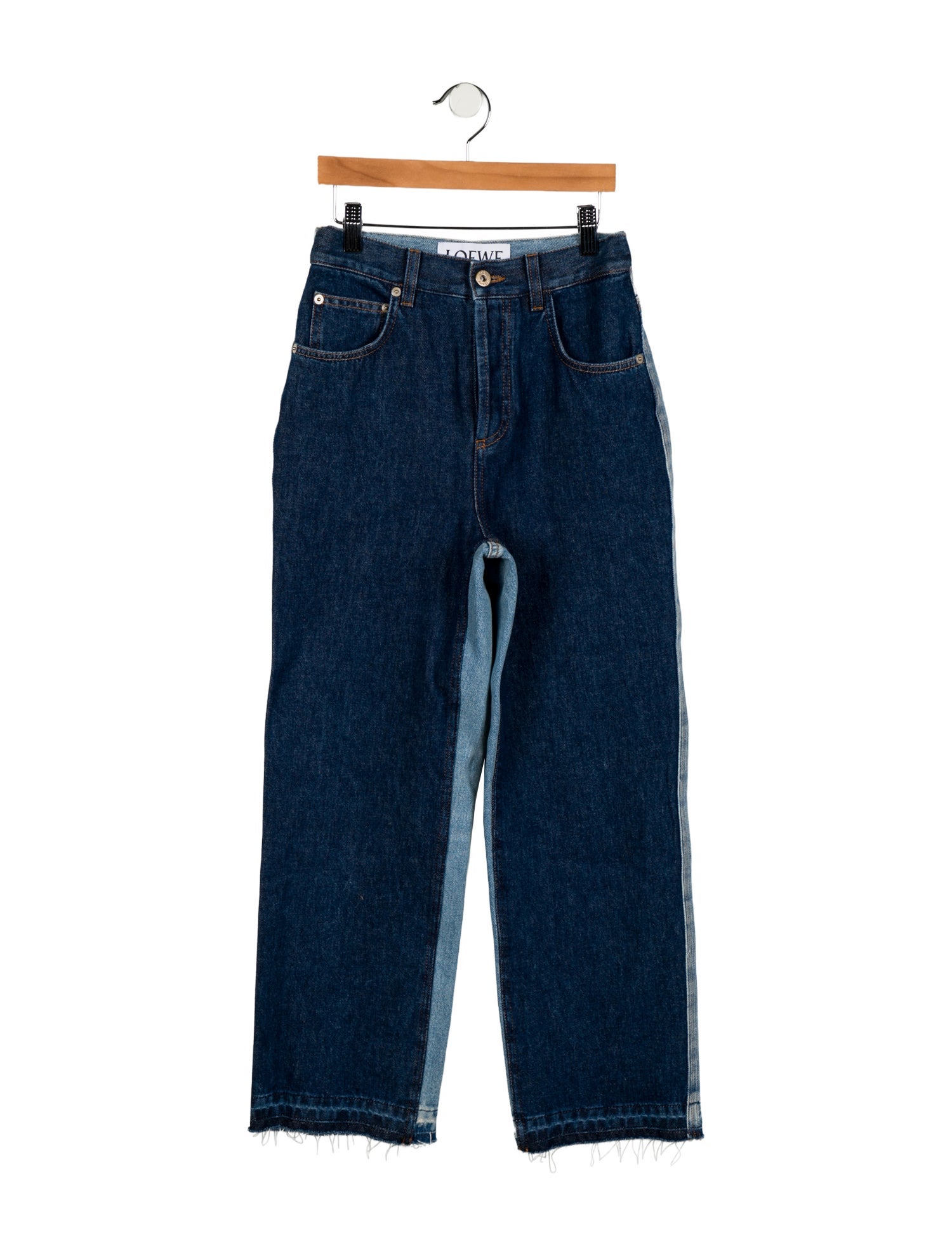 Loewe High-Rise Wide Leg Jeans
