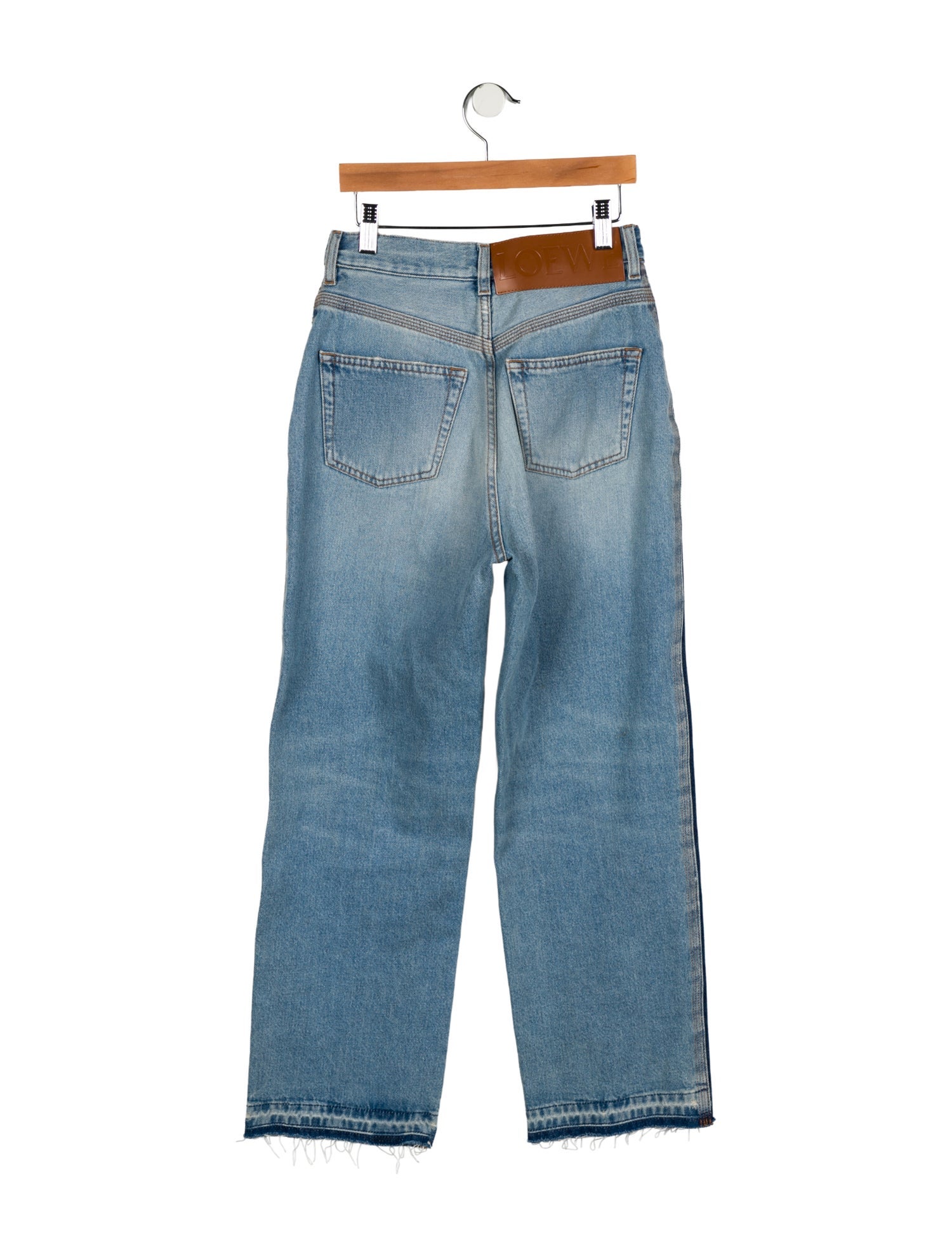 Loewe High-Rise Wide Leg Jeans