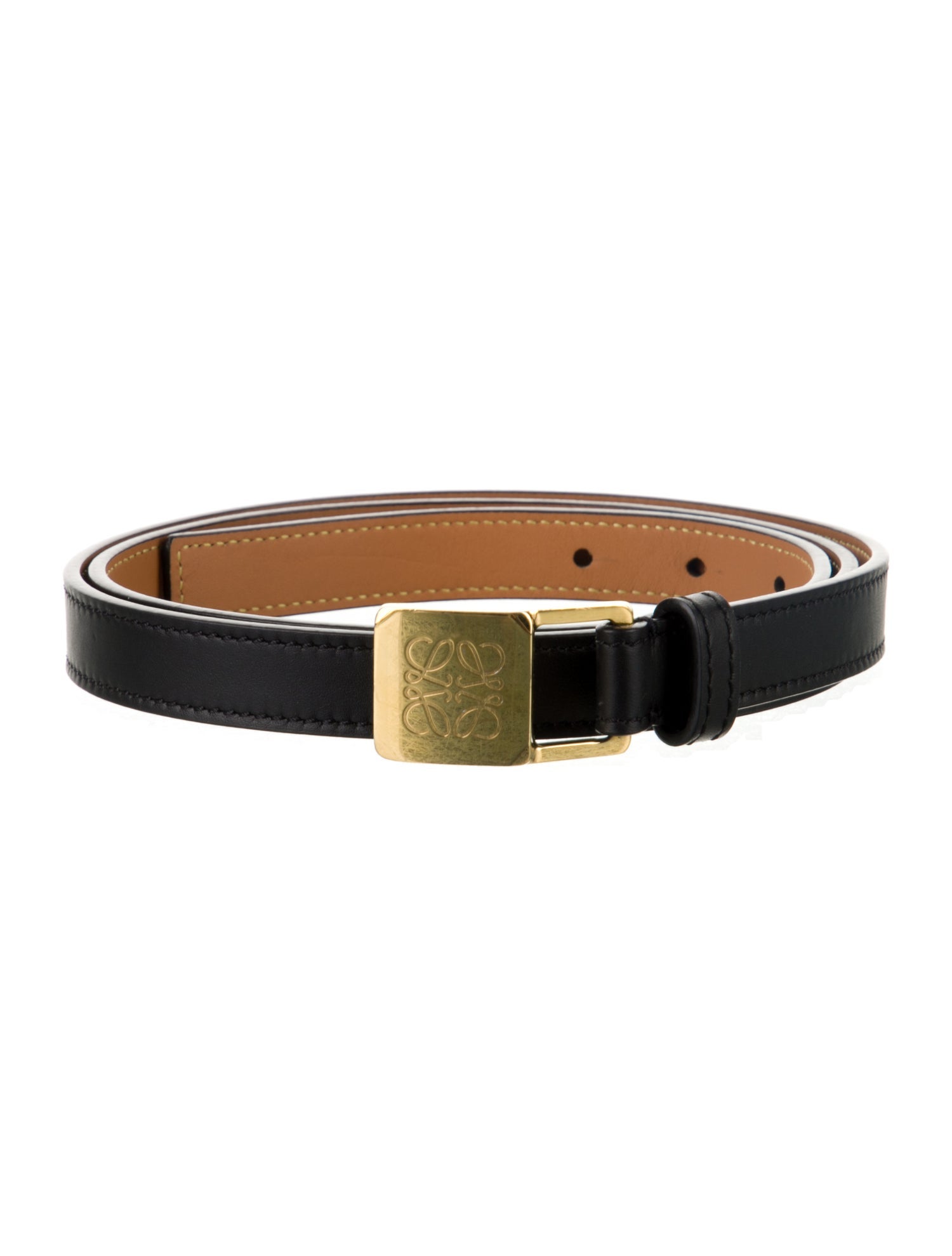 Loewe Skinny Leather Waist Belt
