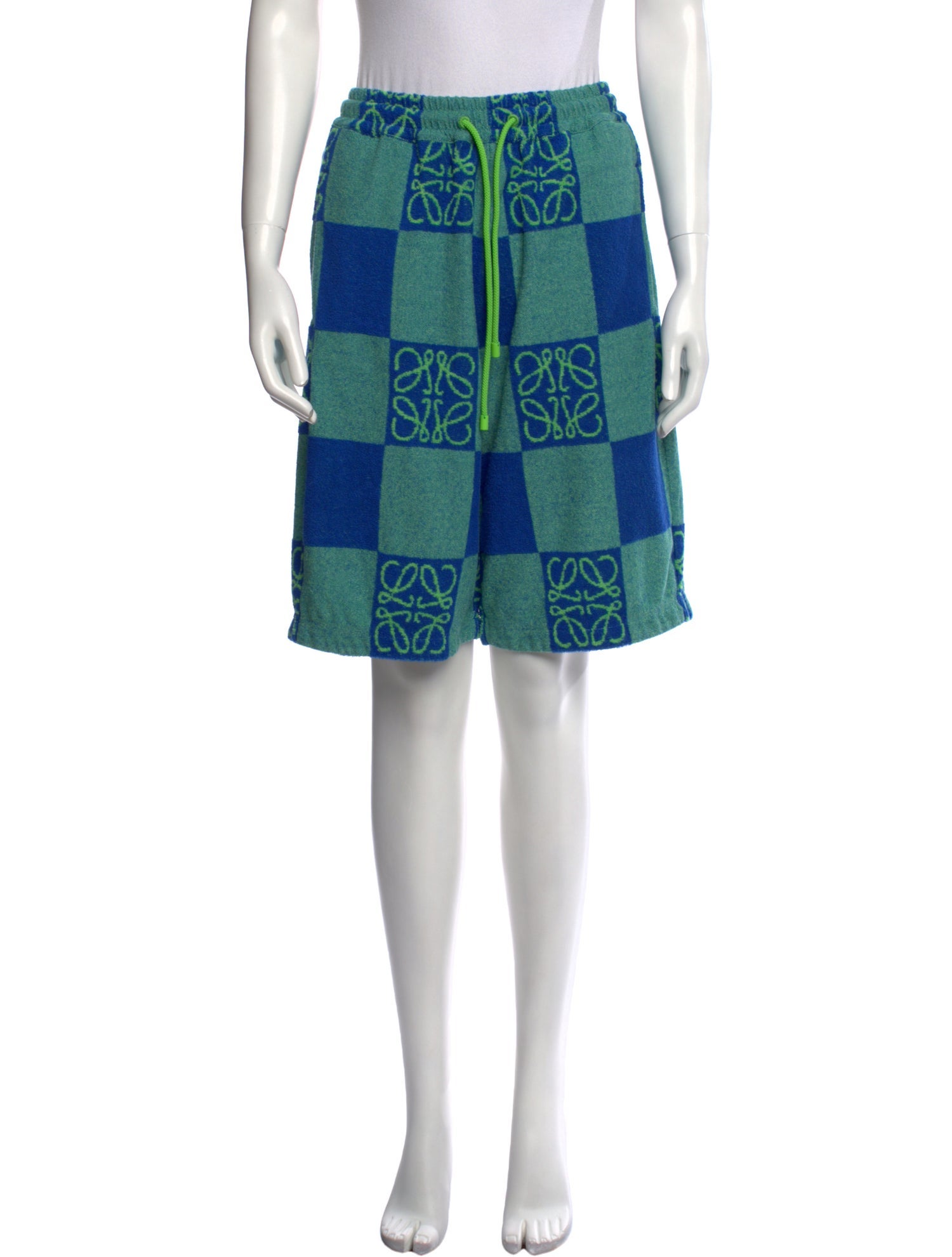 Loewe Paula's Ibiza Anagram Knee-Length Shorts