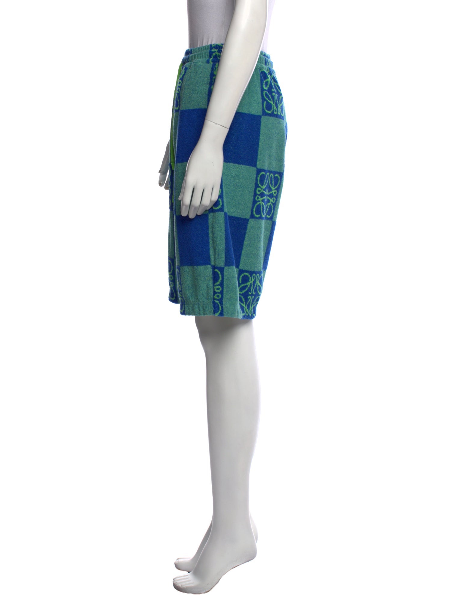 Loewe Paula's Ibiza Anagram Knee-Length Shorts