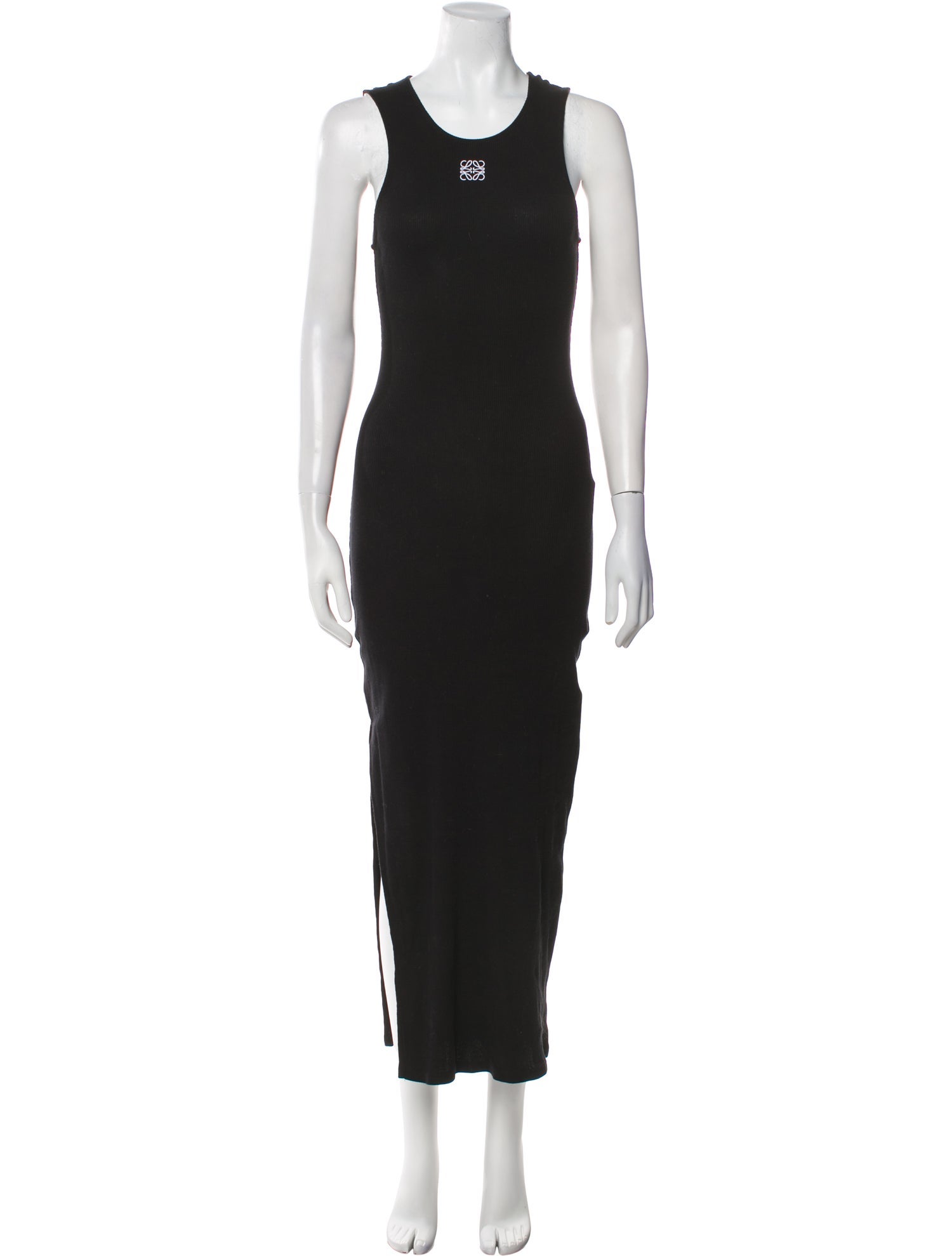 Loewe Scoop Neck Long Dress