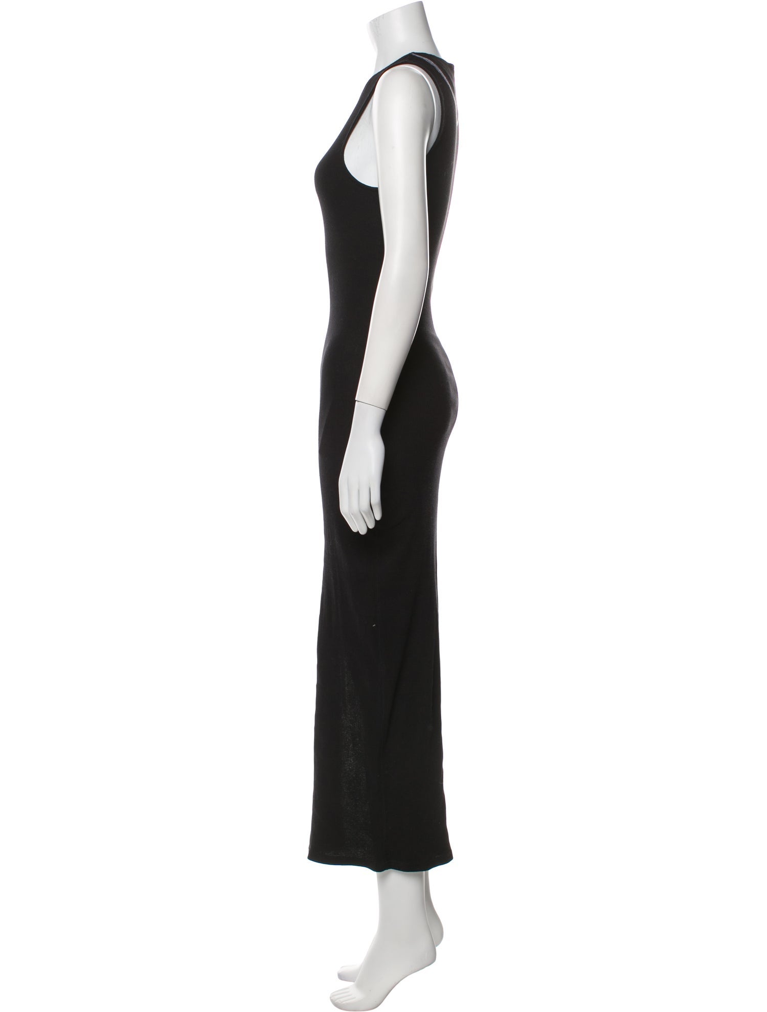 Loewe Scoop Neck Long Dress