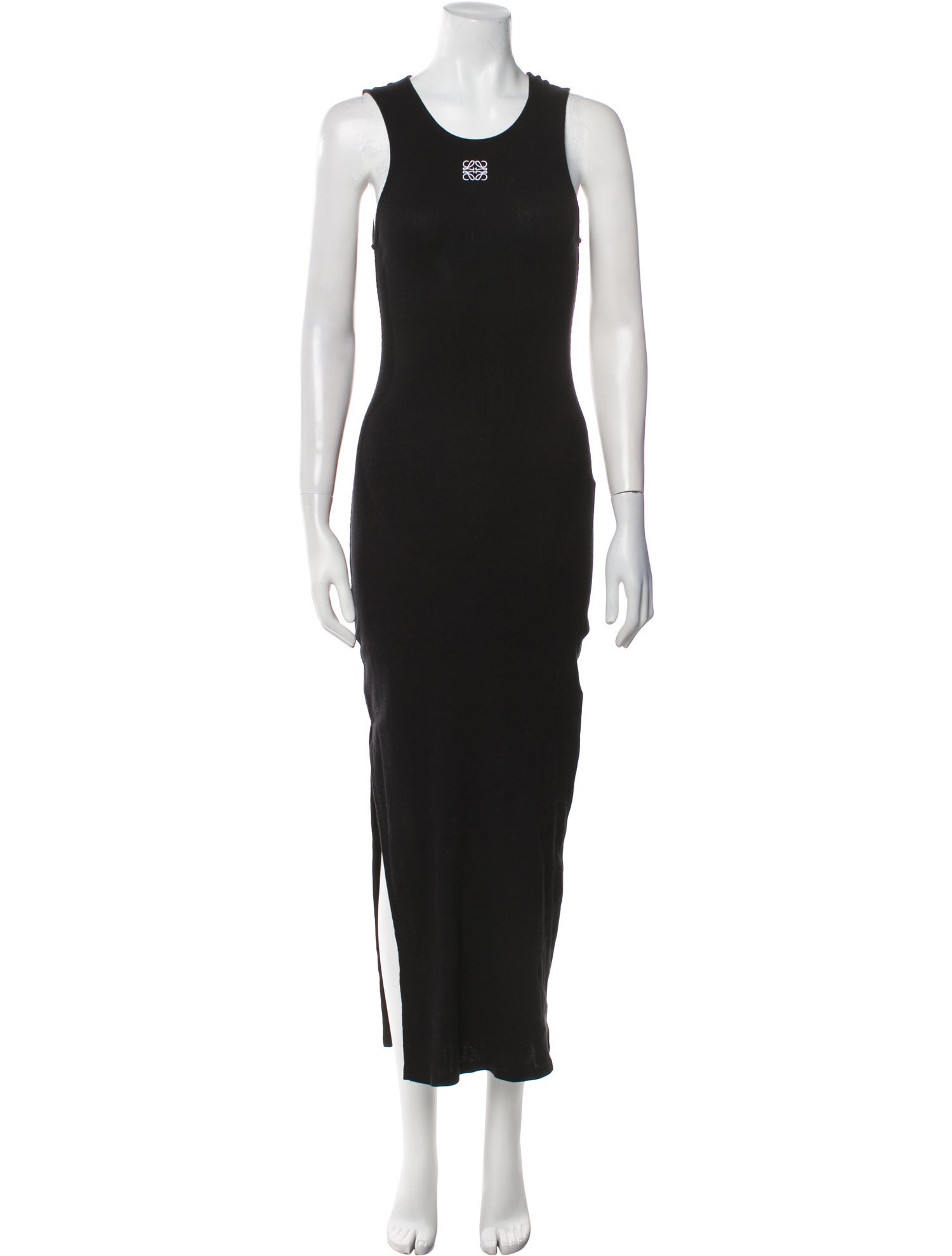Loewe Scoop Neck Long Dress