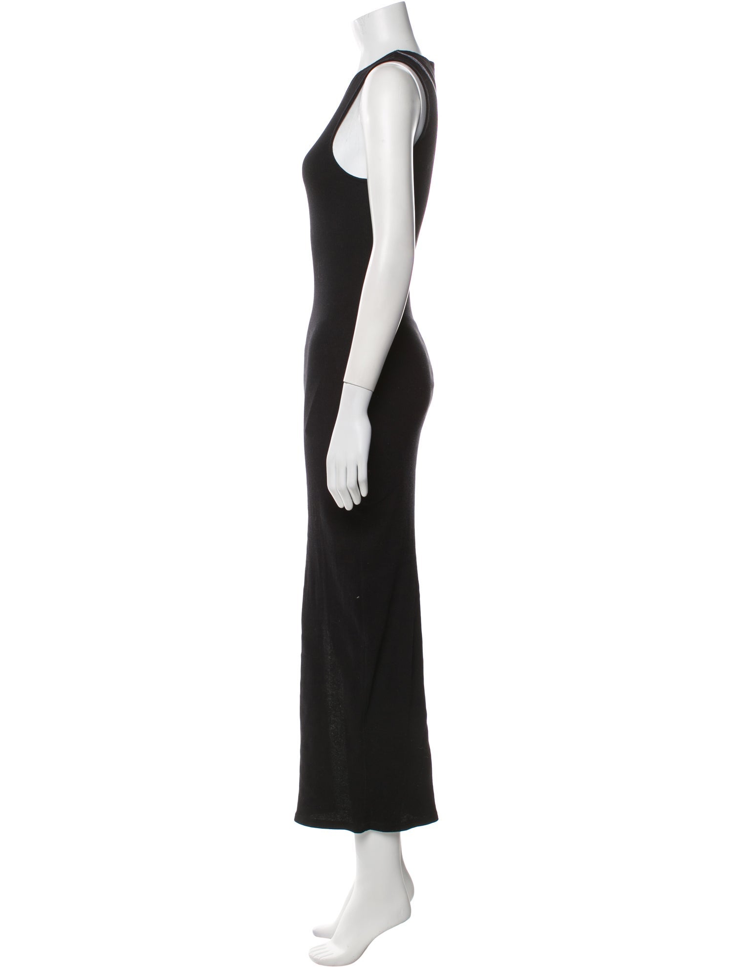 Loewe Scoop Neck Long Dress