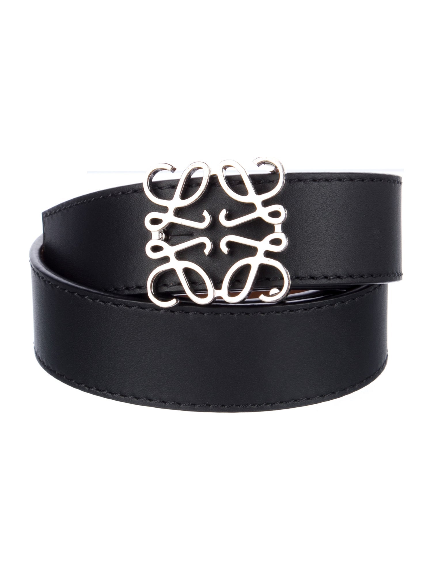 Loewe Skinny Leather Belt