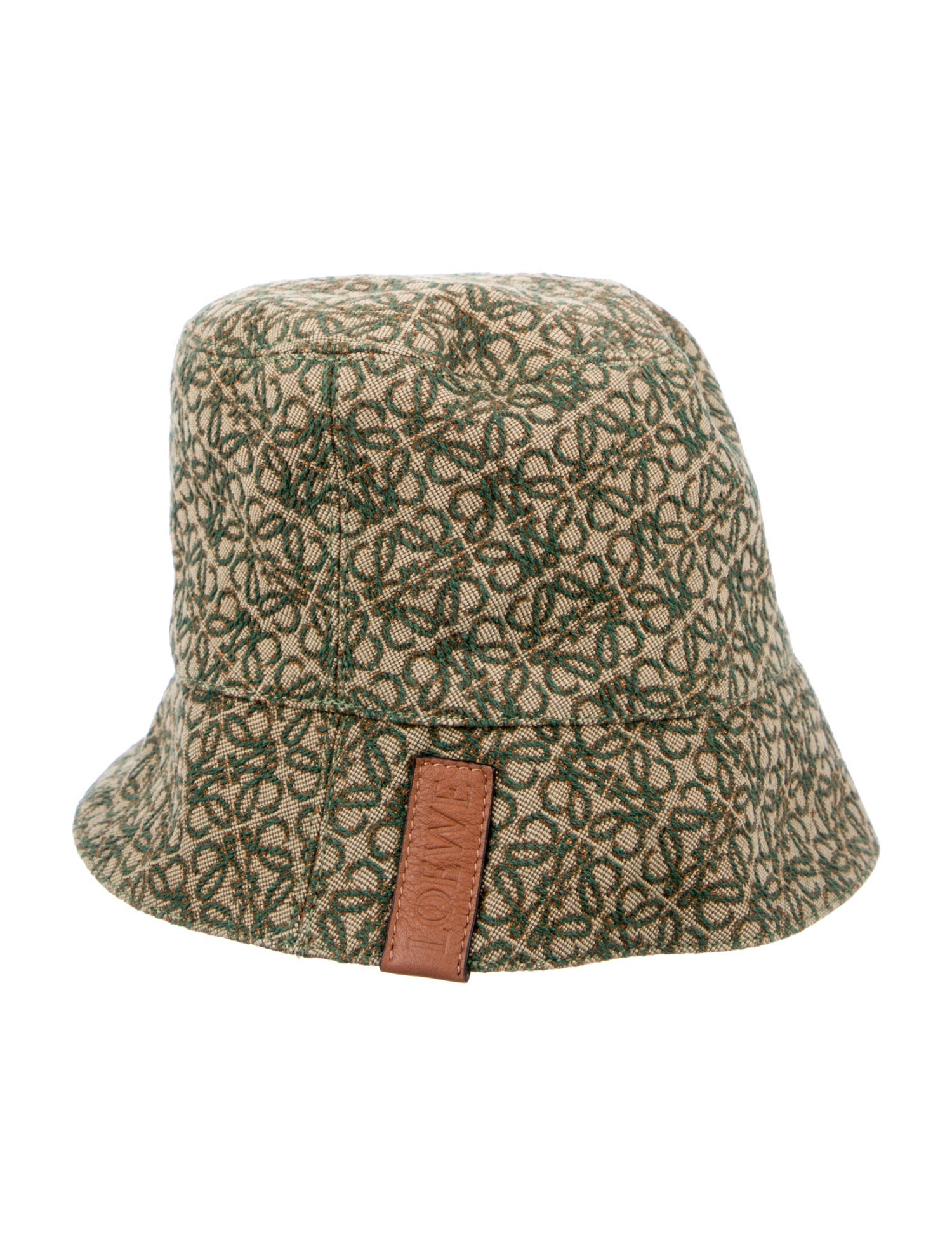 Loewe Logo Canvas Bucket Hat