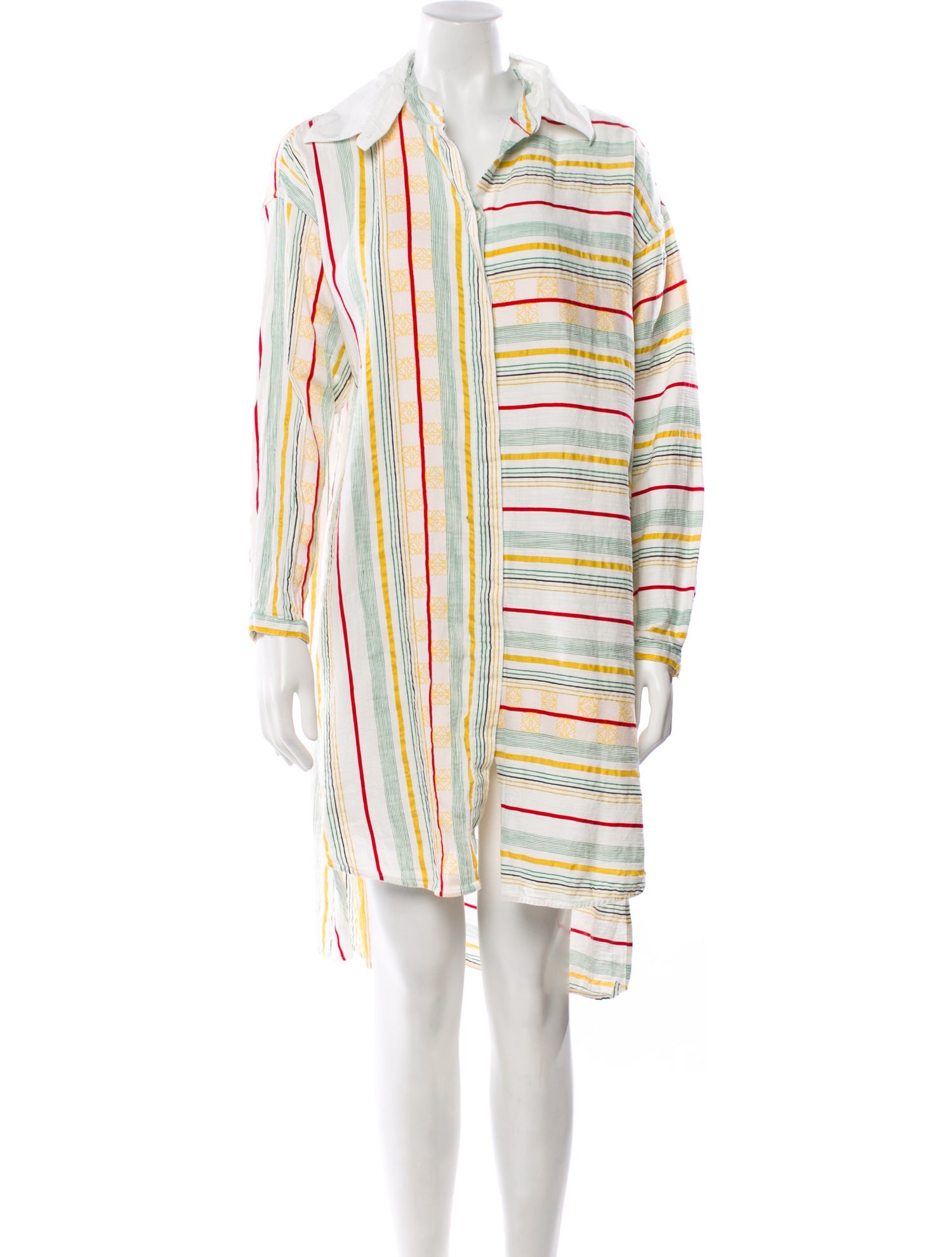 Loewe Paula's Ibiza Striped Mini Dress