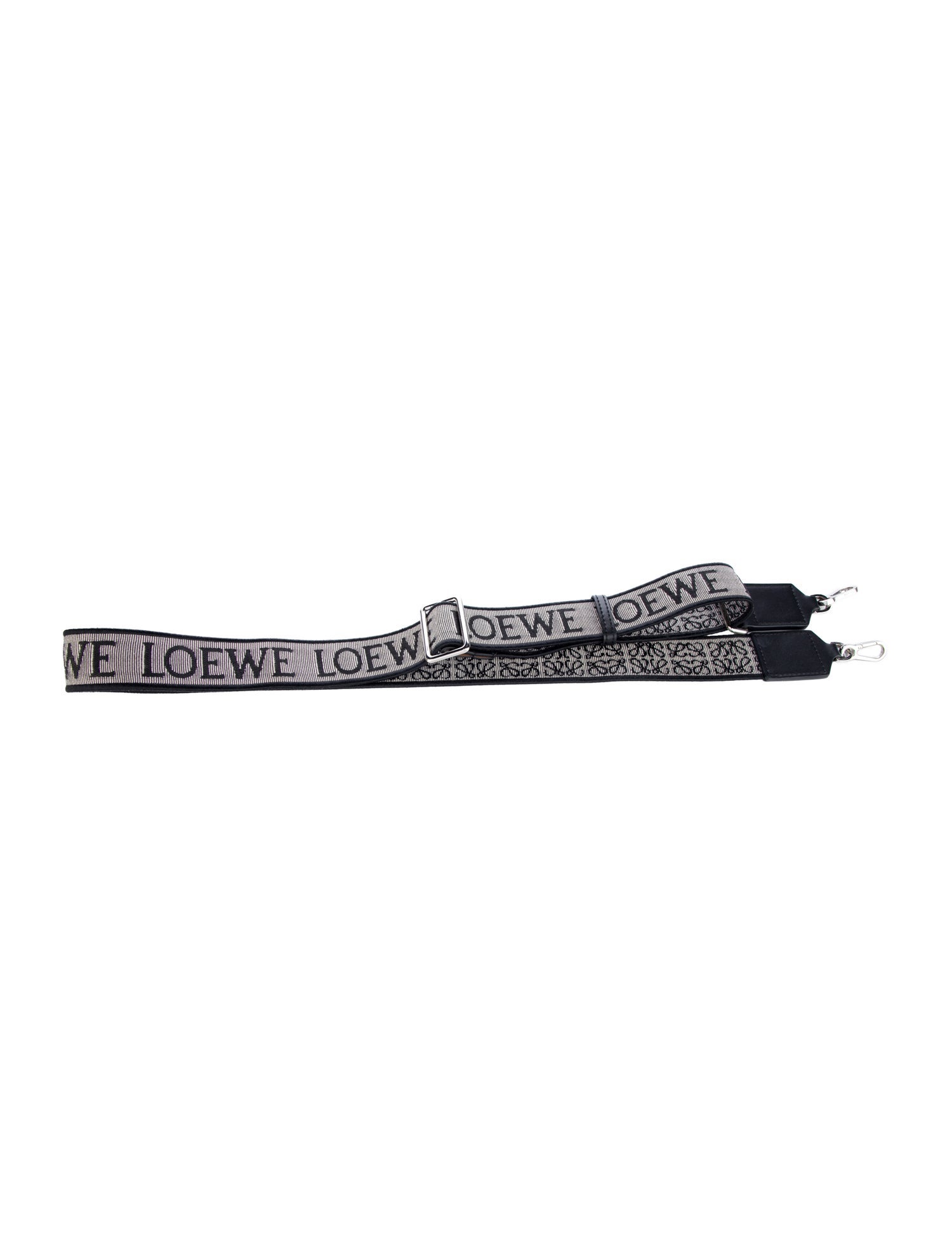 Loewe Canvas Logo Print Bag Strap