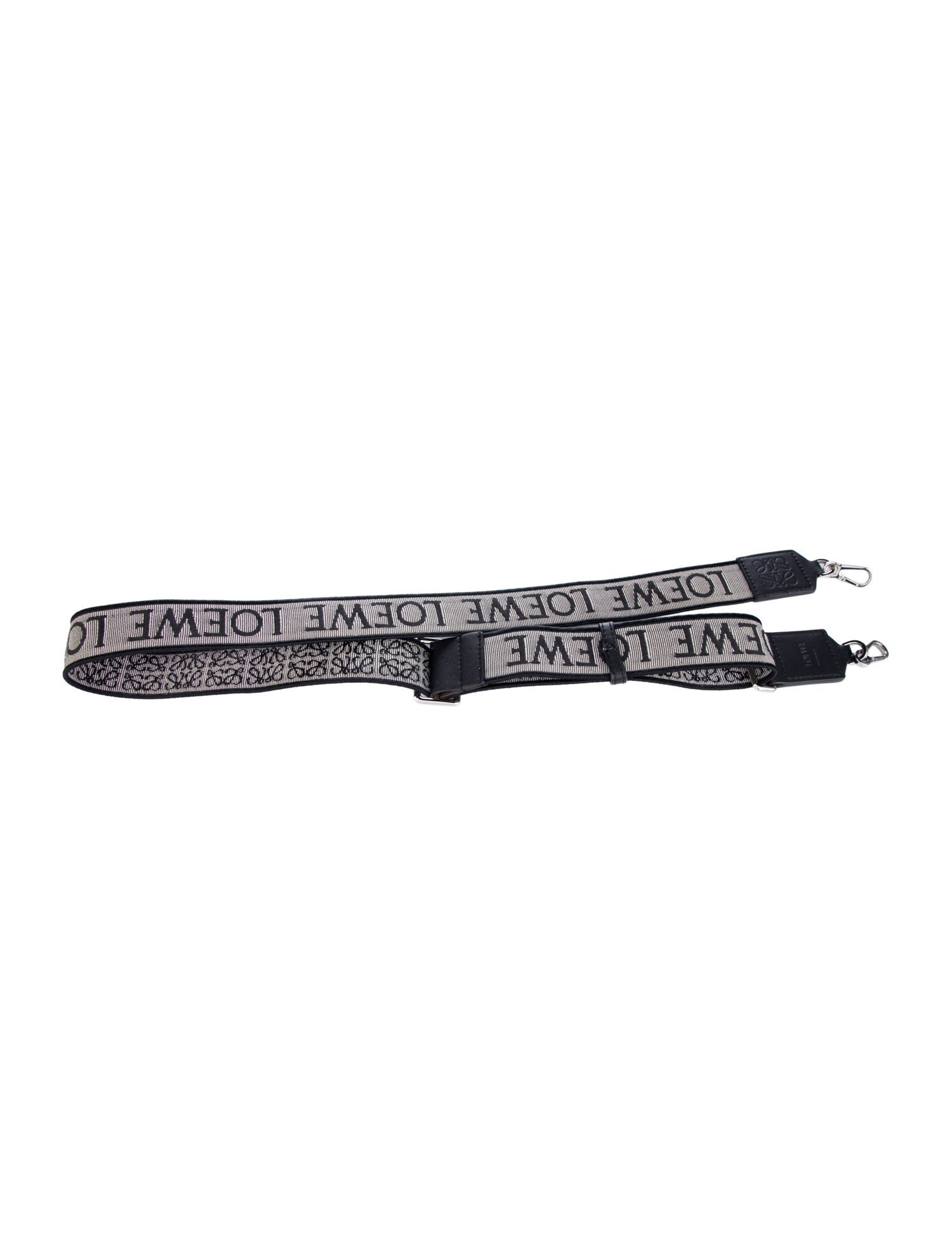 Loewe Canvas Logo Print Bag Strap
