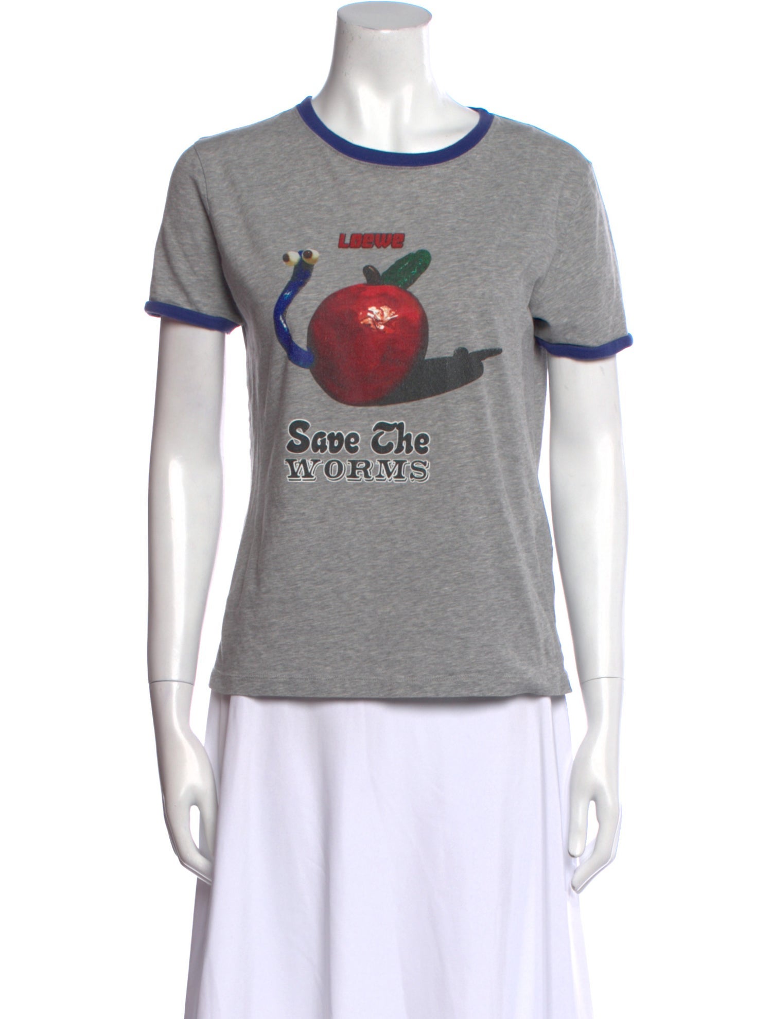 Loewe Graphic Print Crew Neck T-Shirt