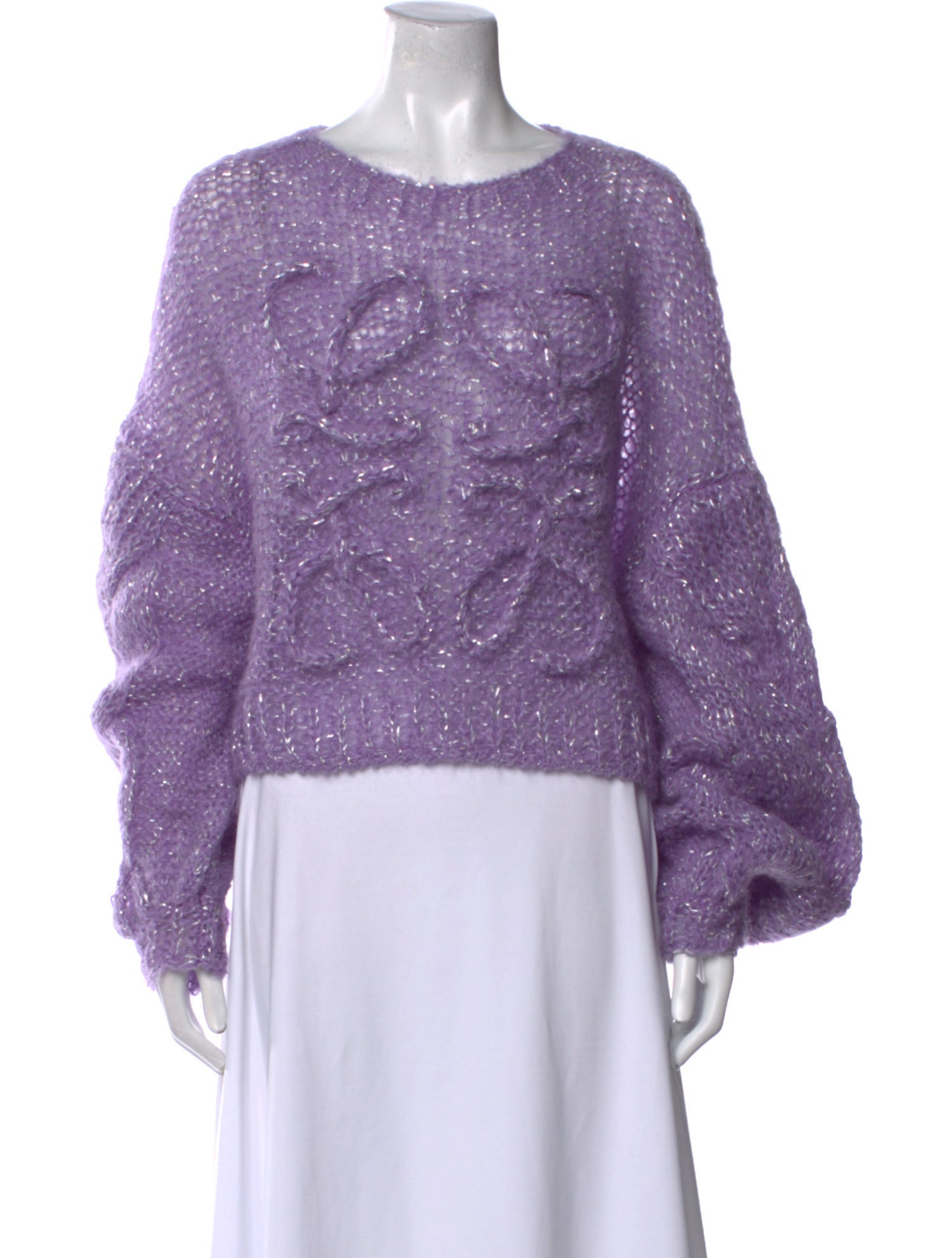 Loewe Mohair Scoop Neck Sweater w/ Tags