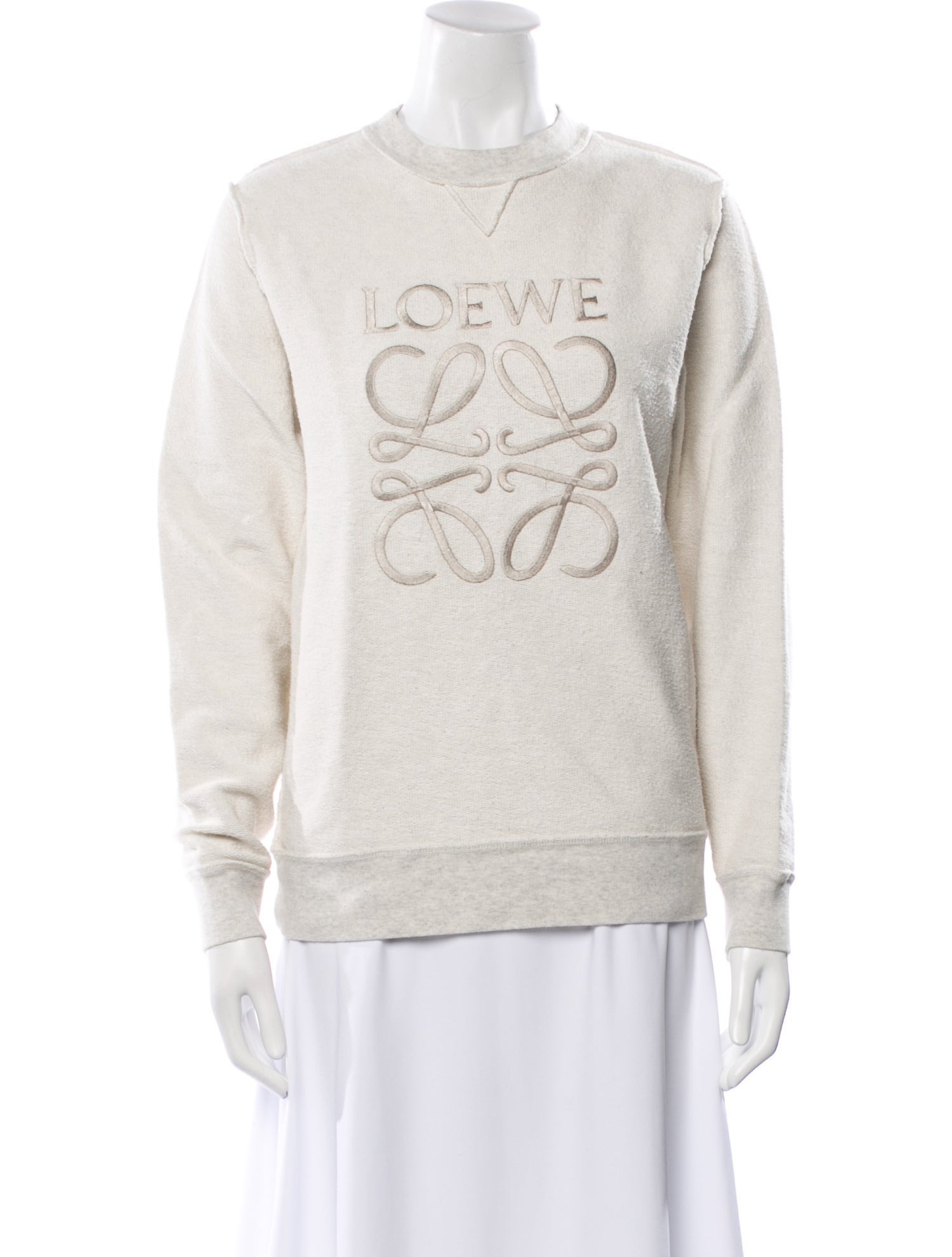Loewe Graphic Print Crew Neck Sweatshirt