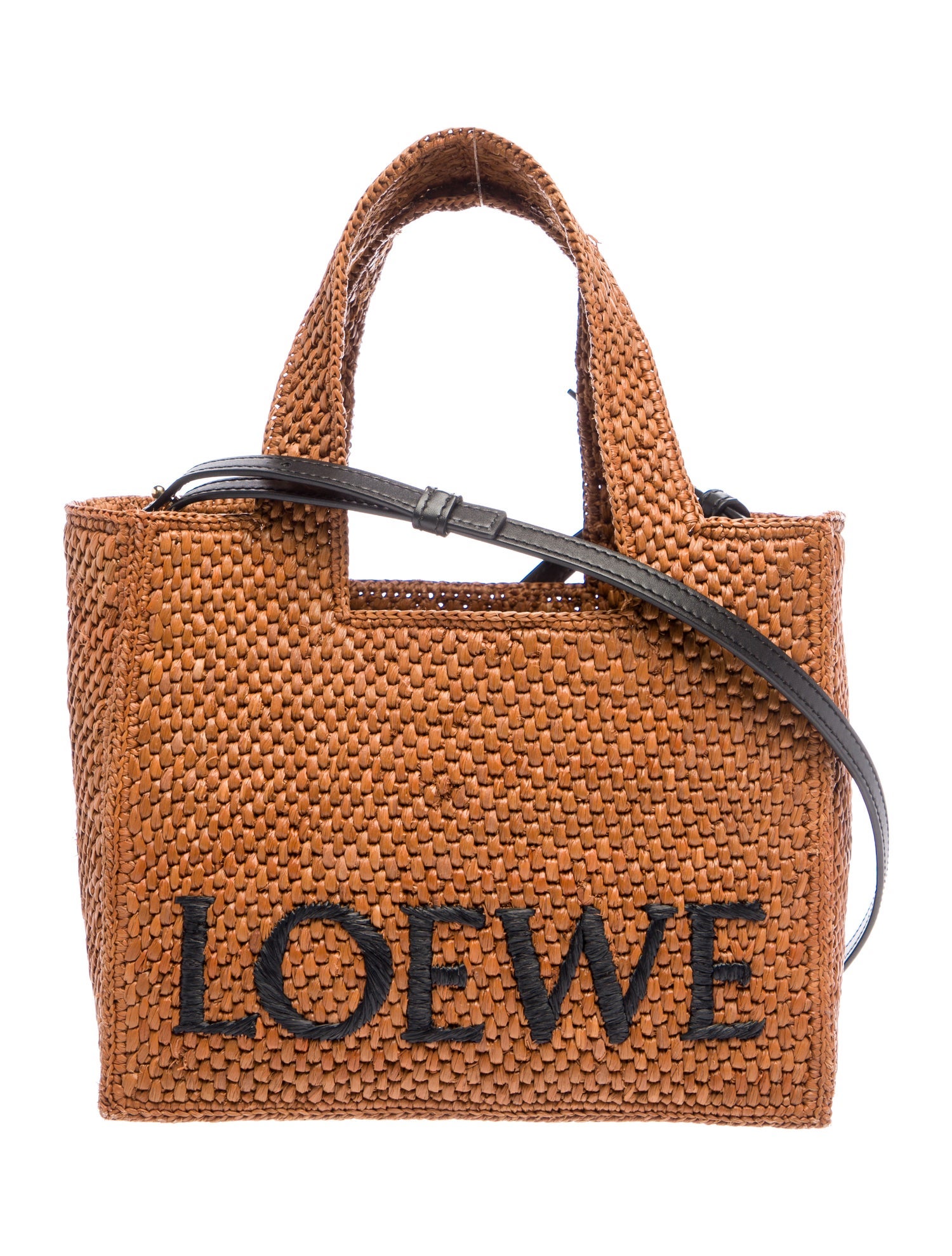Loewe Raffia Top Handle Bag Small 2024