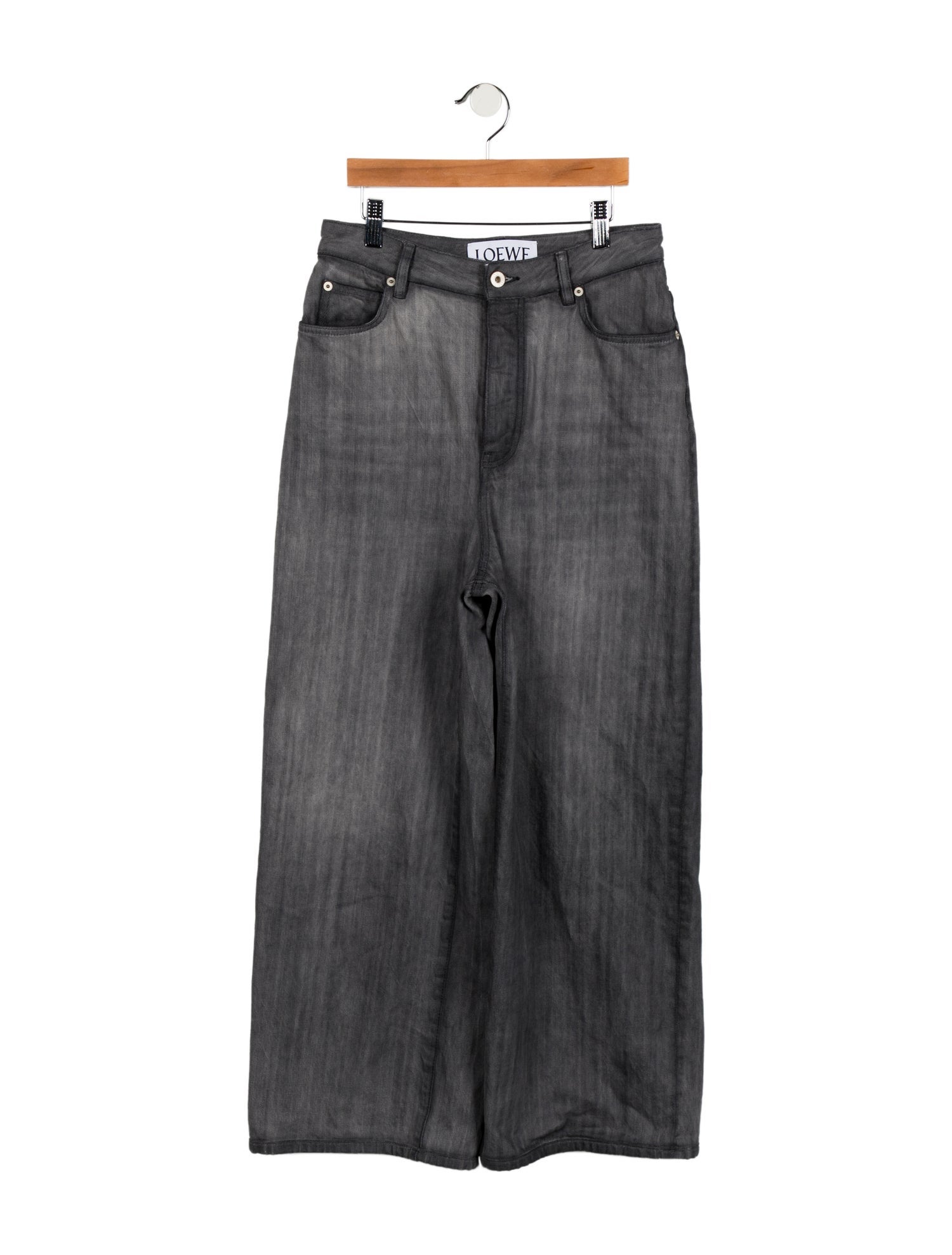 Loewe High-Rise Wide Leg Jeans