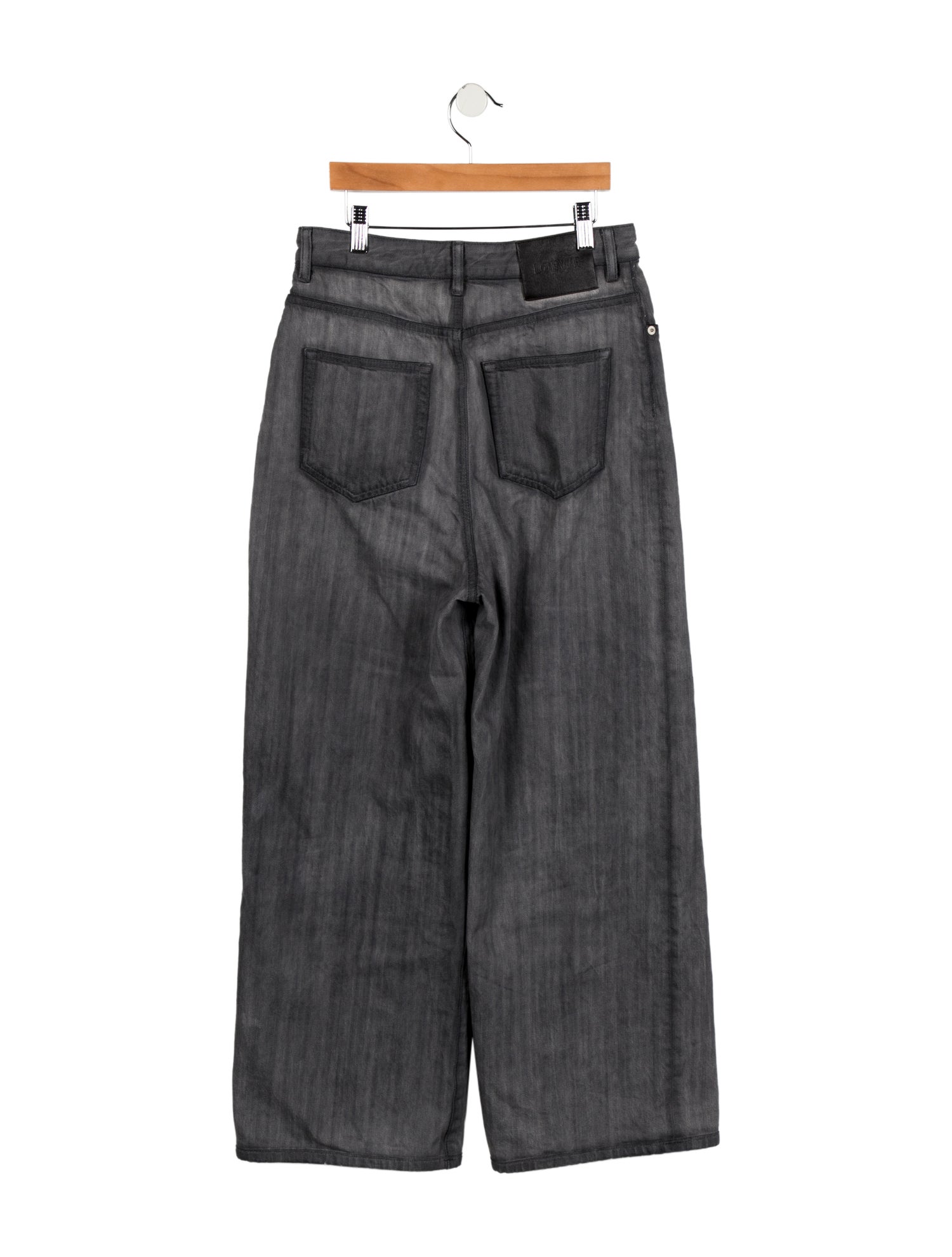 Loewe High-Rise Wide Leg Jeans