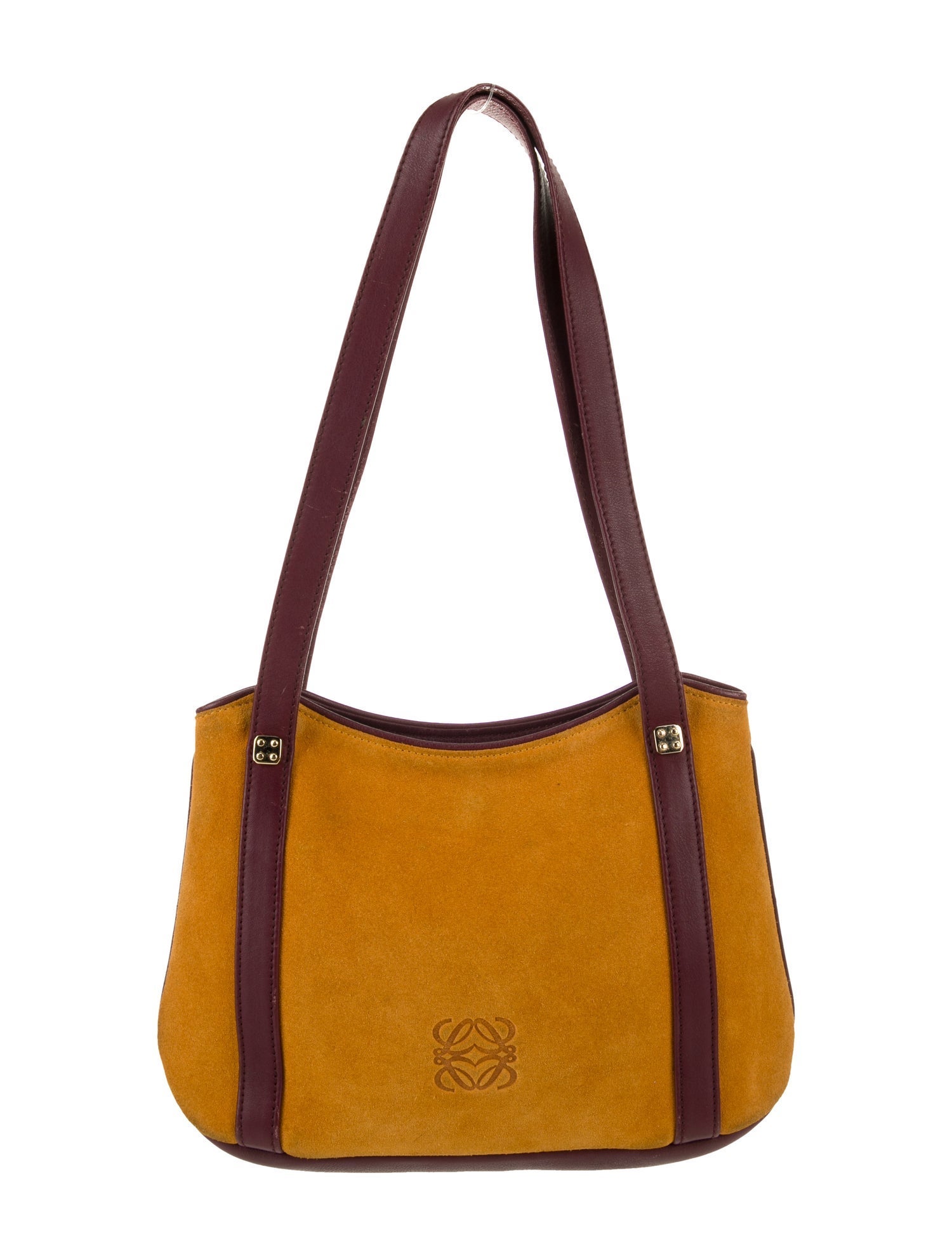 Loewe Suede Shoulder Bag Vintage