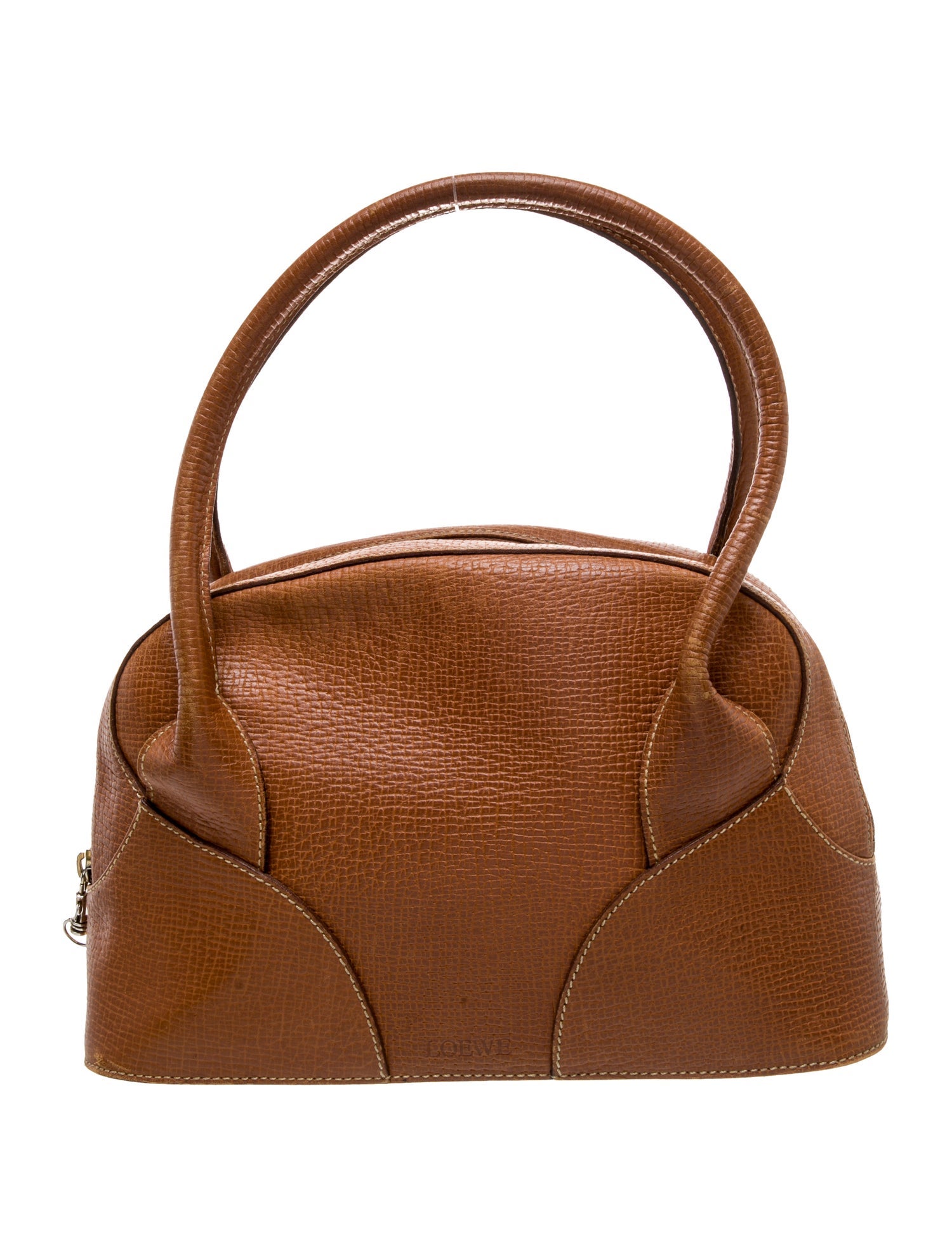 Loewe Leather Top Handle Bag Vintage